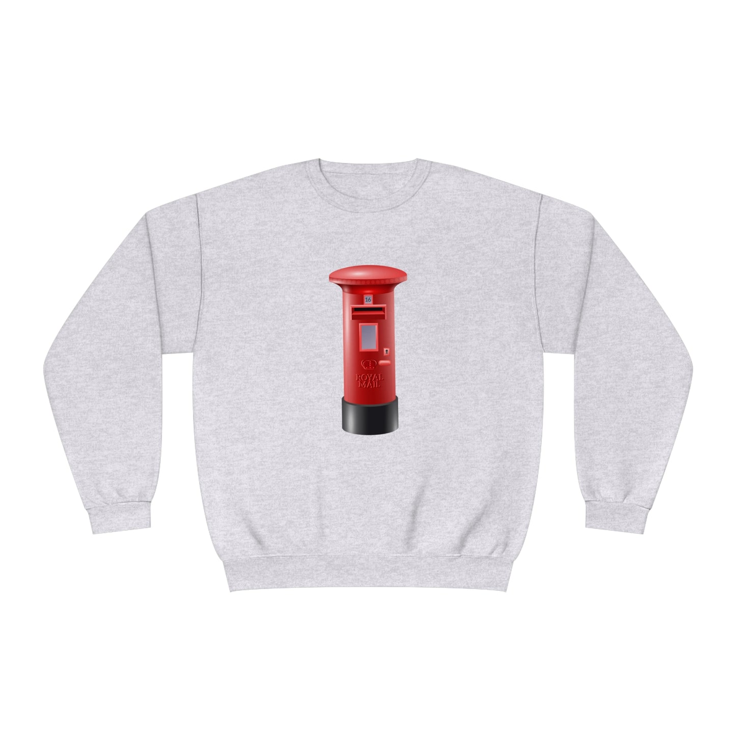 Unisex NuBlend® Crewneck Sweatshirt - Classic UK Royal Mailbox