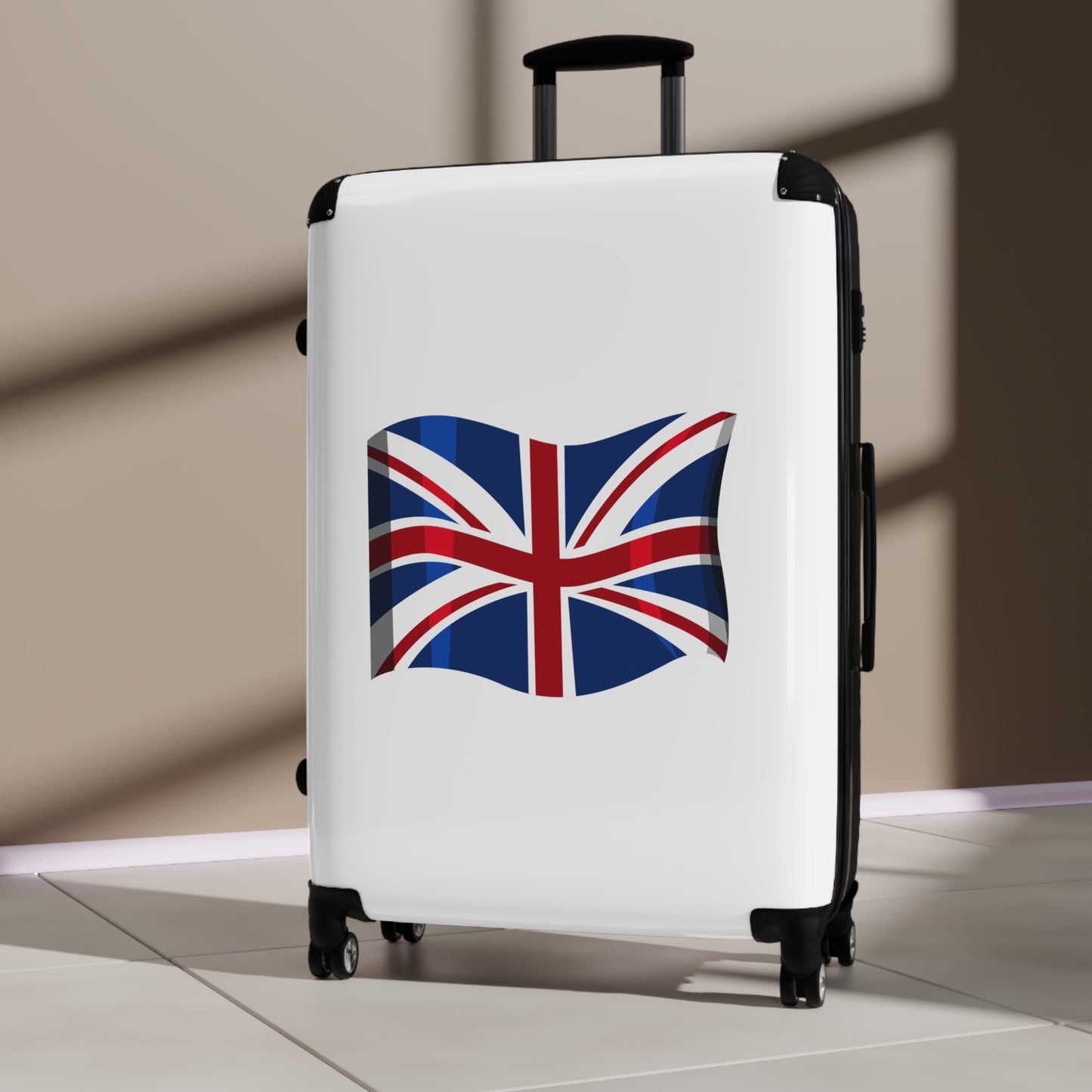 Waving Union Jack Flag - Suitcase