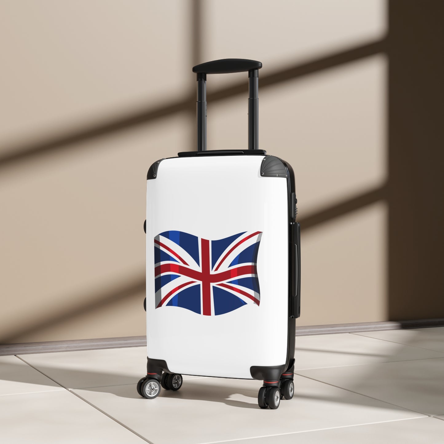 Waving Union Jack Flag - Suitcase