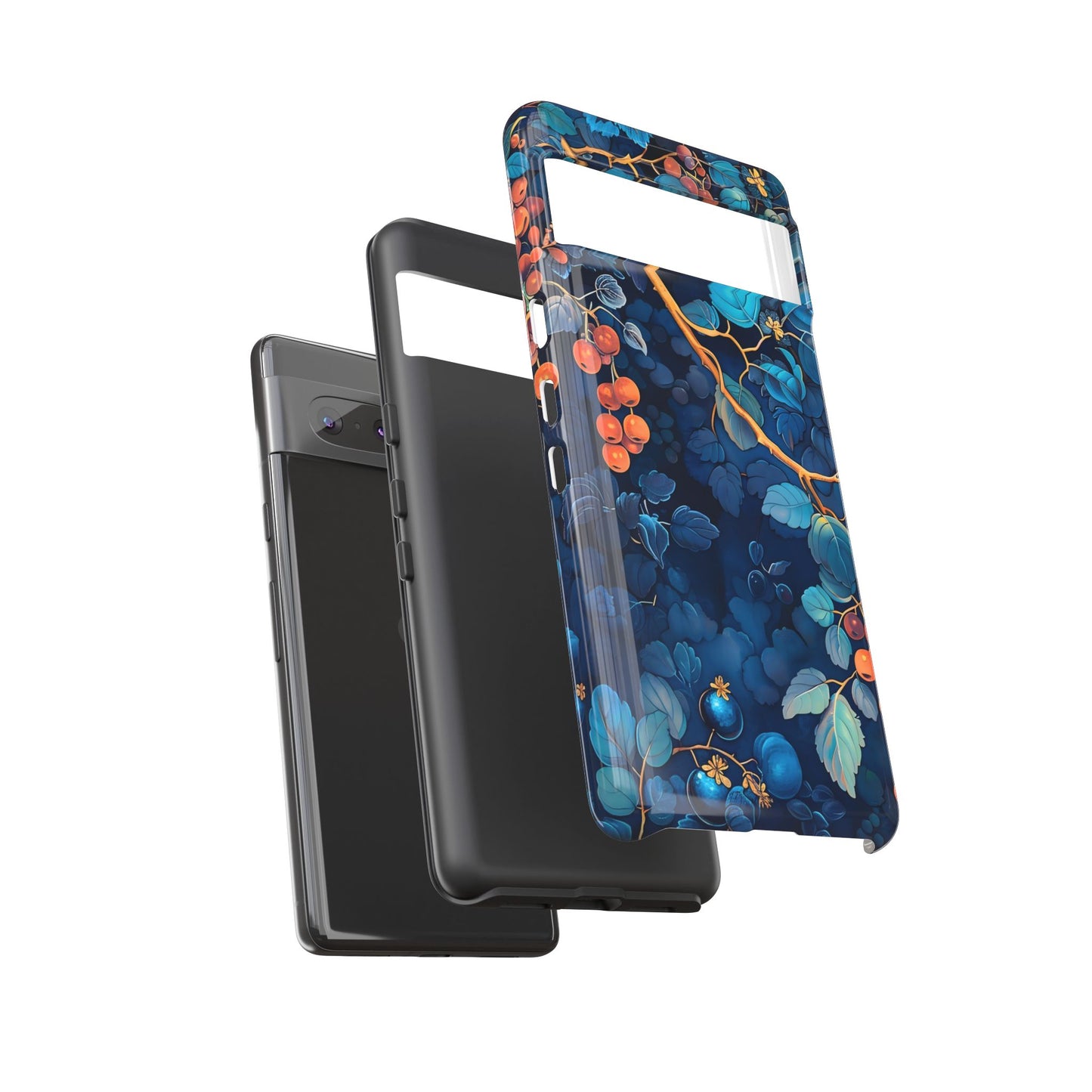 Artistic Phone Case with Floral Design, Tough Cases for iPhone, Nature-Inspired Accessory, Unique Gift for Her, Protective Cover
