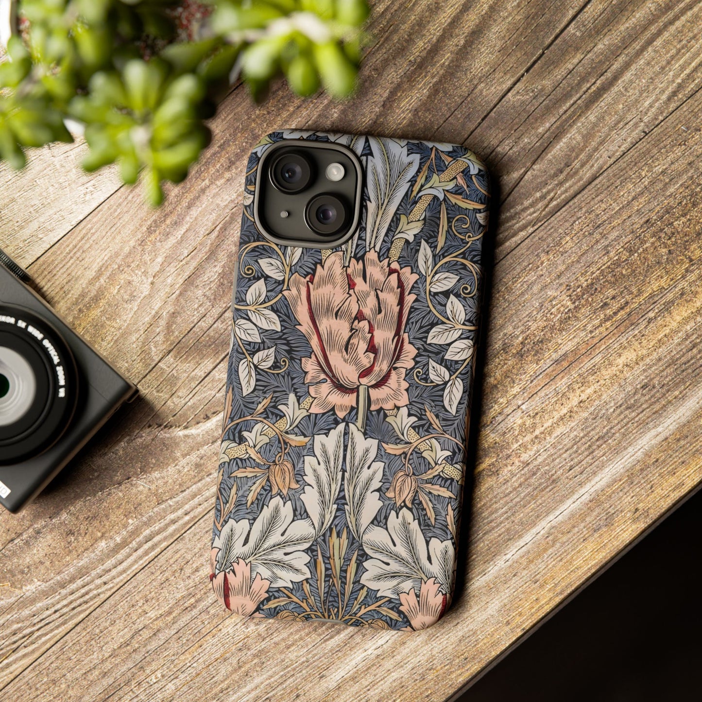 Floral Phone Case, Tough Cases for Stylish Protection, Flower Design, Gift for Her, Phone Accessories, Trendy Mobile Covers