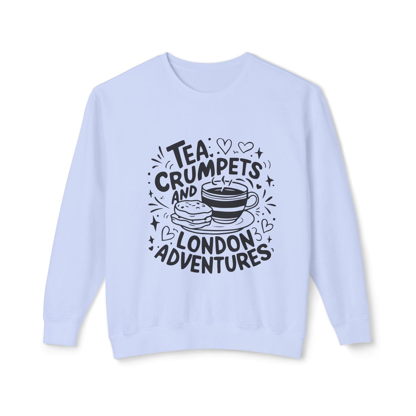 Unisex Lightweight Crewneck Sweatshirt - Love London Adventures