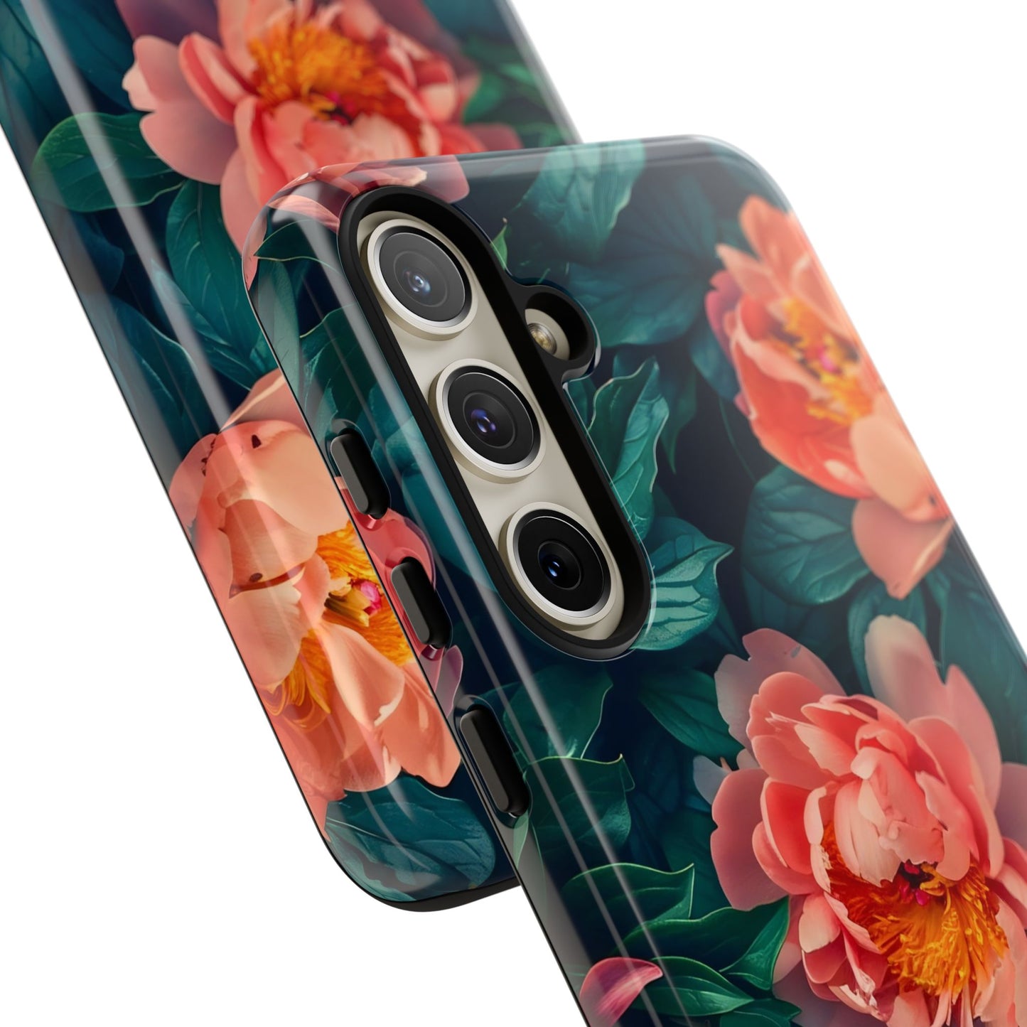 Floral Phone Case - Tough Cases, Flower Design, Botanical Art, Phone Accessory, Gift for Her, Nature Lovers