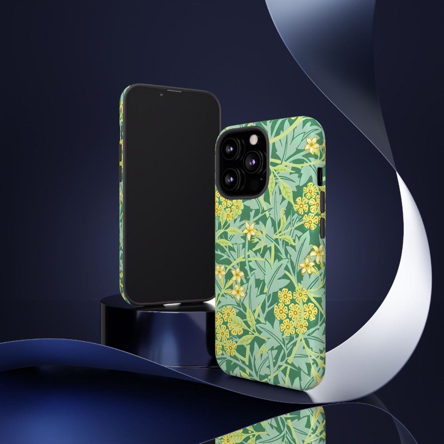 Tough Cases Organic Floral Phone Case, Stylish iPhone Cover, Eco-Friendly Gift, Nature Lover Accessory, Spring Decor, Unique Phone Protector