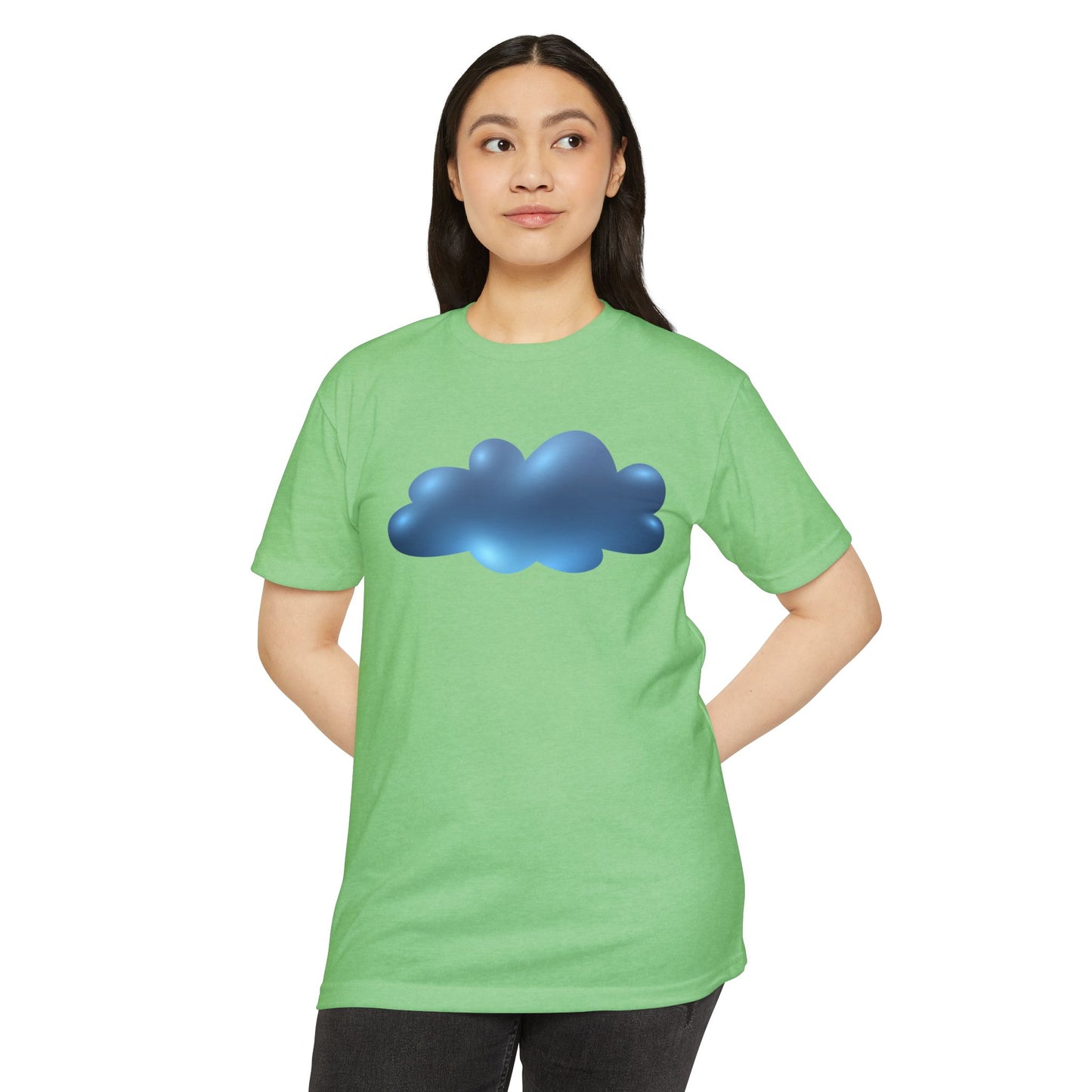 Unisex CVC Jersey T-shirt - Dreamy Cloud Design