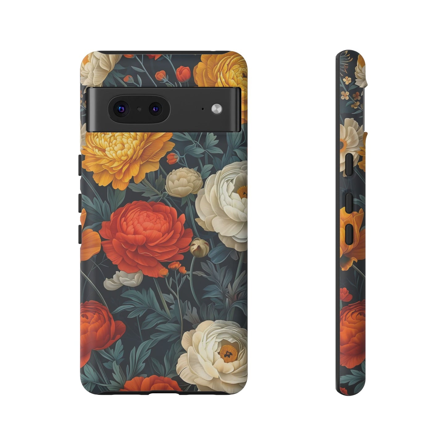 Floral Tough Case for Phones | Durable Floral Phone Cover, Boho Chic, Unique Gift for Her, Phone Protection, Flower Design