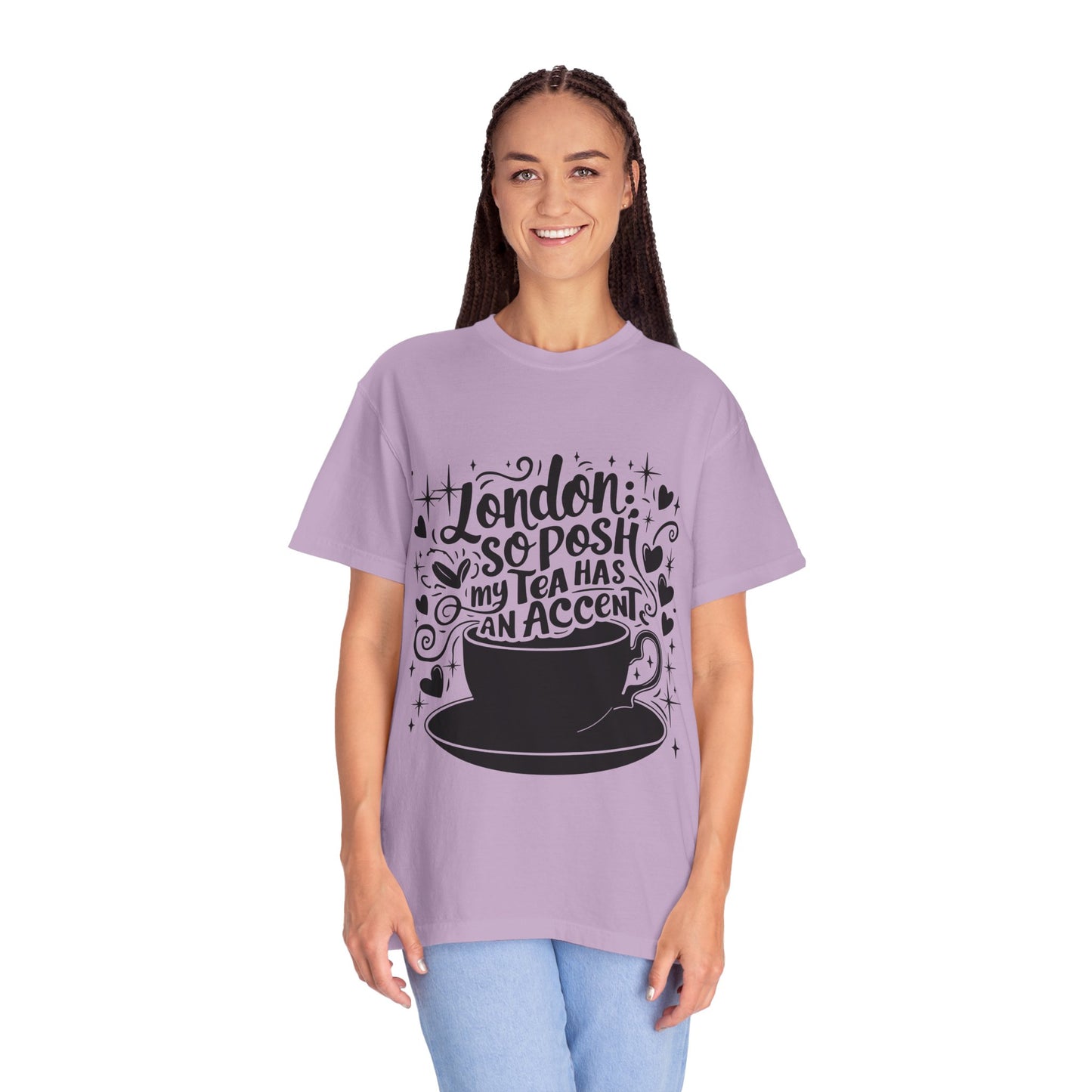 Unisex Garment-Dyed T-shirt - London's Nostalgic Tea