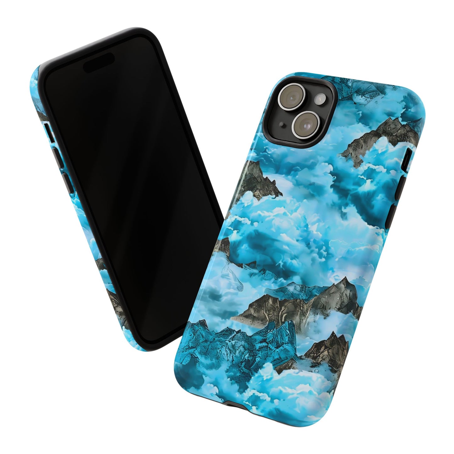Mountain Wave Phone Case - Adventure Gear, Outdoor Gifts, Stylish Cases, Trendy Accessories, Nature Lovers