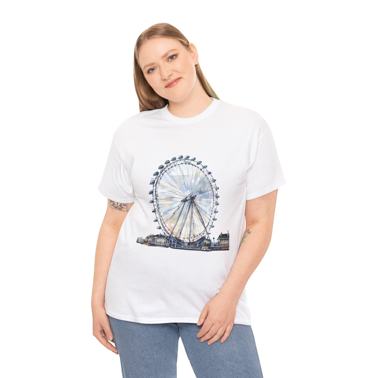 Unisex Heavy Cotton Tee - London's Aesthetic Eye