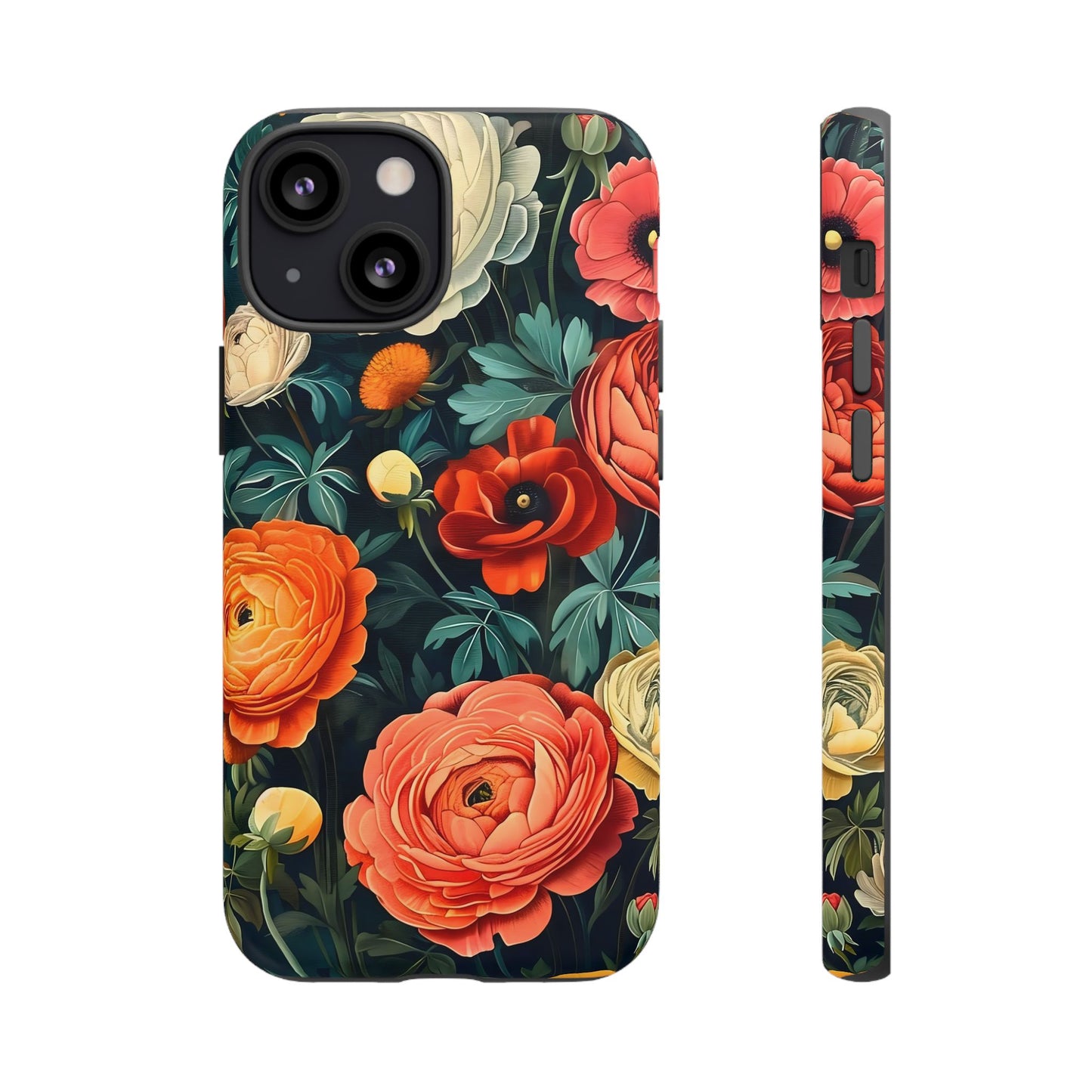 Floral Phone Case, Tough Cases - Stylish Protection, Gifts for Her, Nature Lover Decor, Floral Accessories