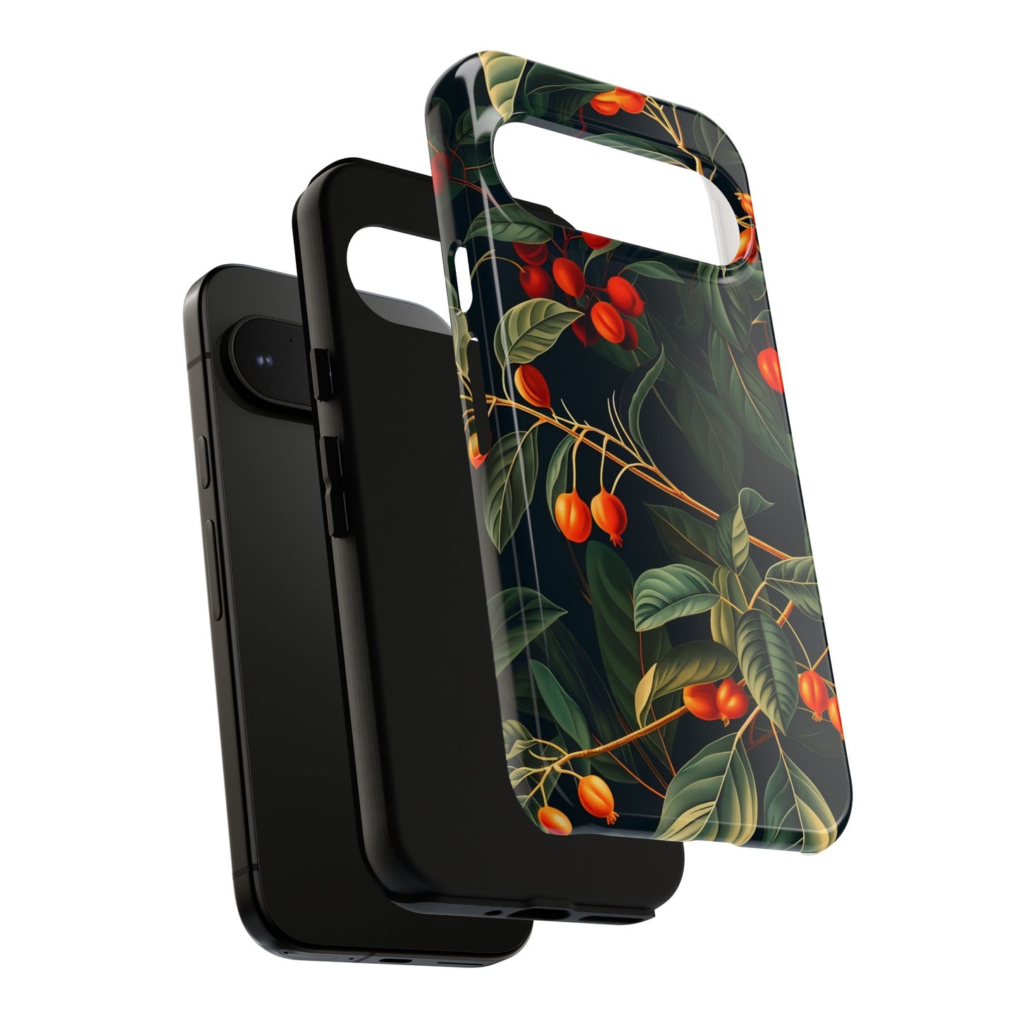 Tough Cases, Floral Phone Case, Nature-Inspired Tech, Unique Gift, Phone Accessory, Botanical Design, Fall Vibes