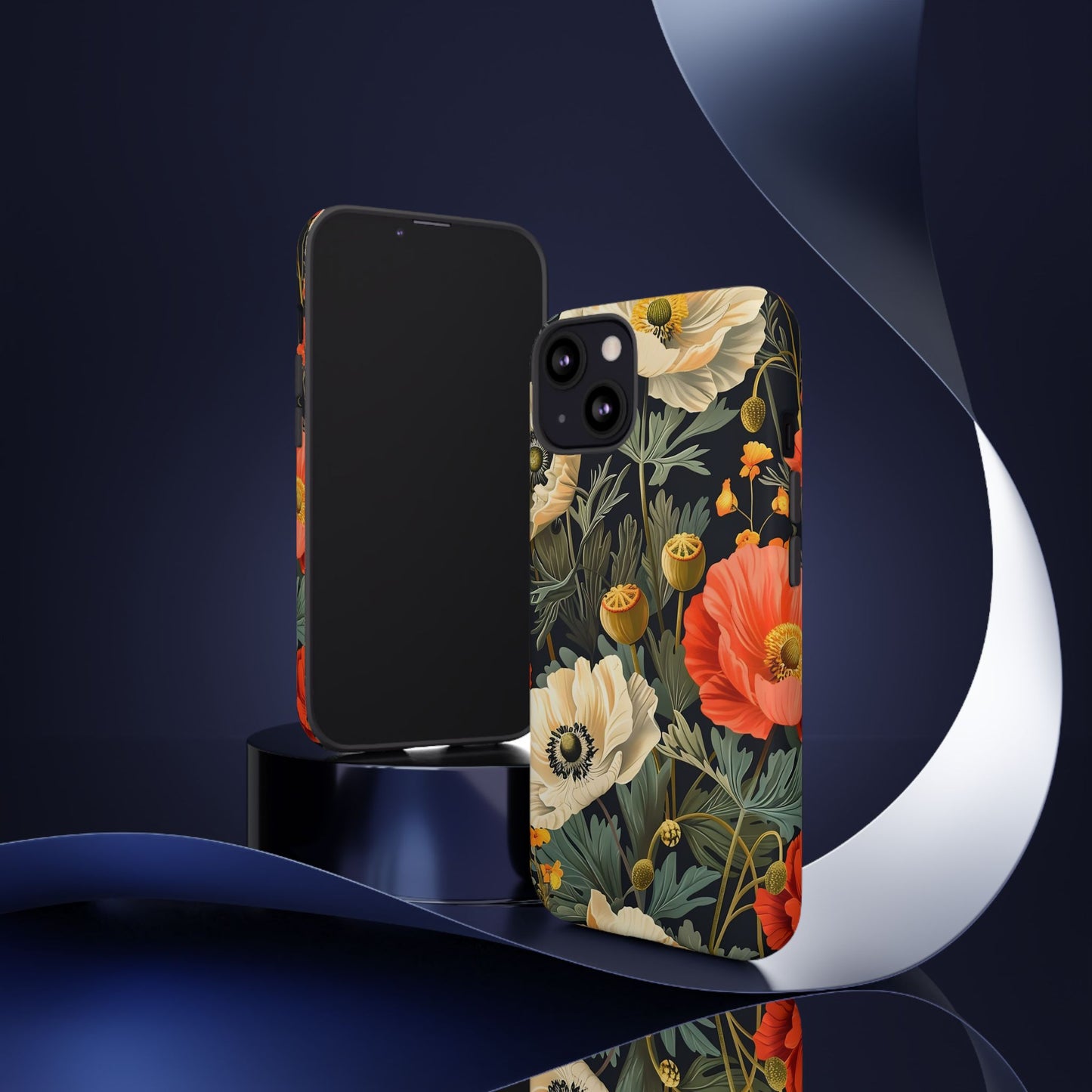 Floral Phone Case - Tough Cases with Vibrant Garden Design, Phone Accessory, Gift for Her, Spring Style, Nature Lover