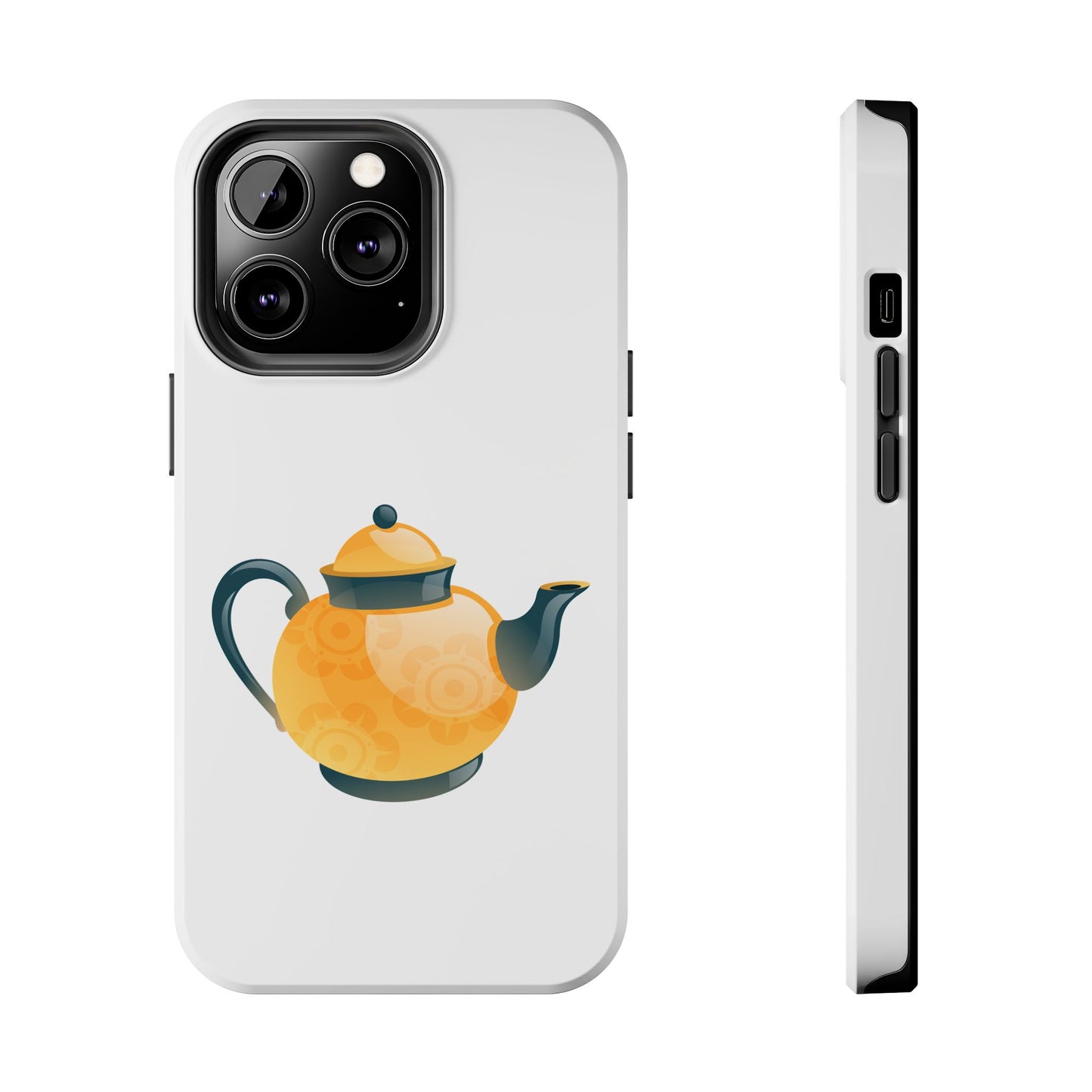 Colorful Teapot Phone Case, Quirky Cell Phone Cover, Unique Gift for Tea Lovers, Stylish Protection, Fun Phone Accessories