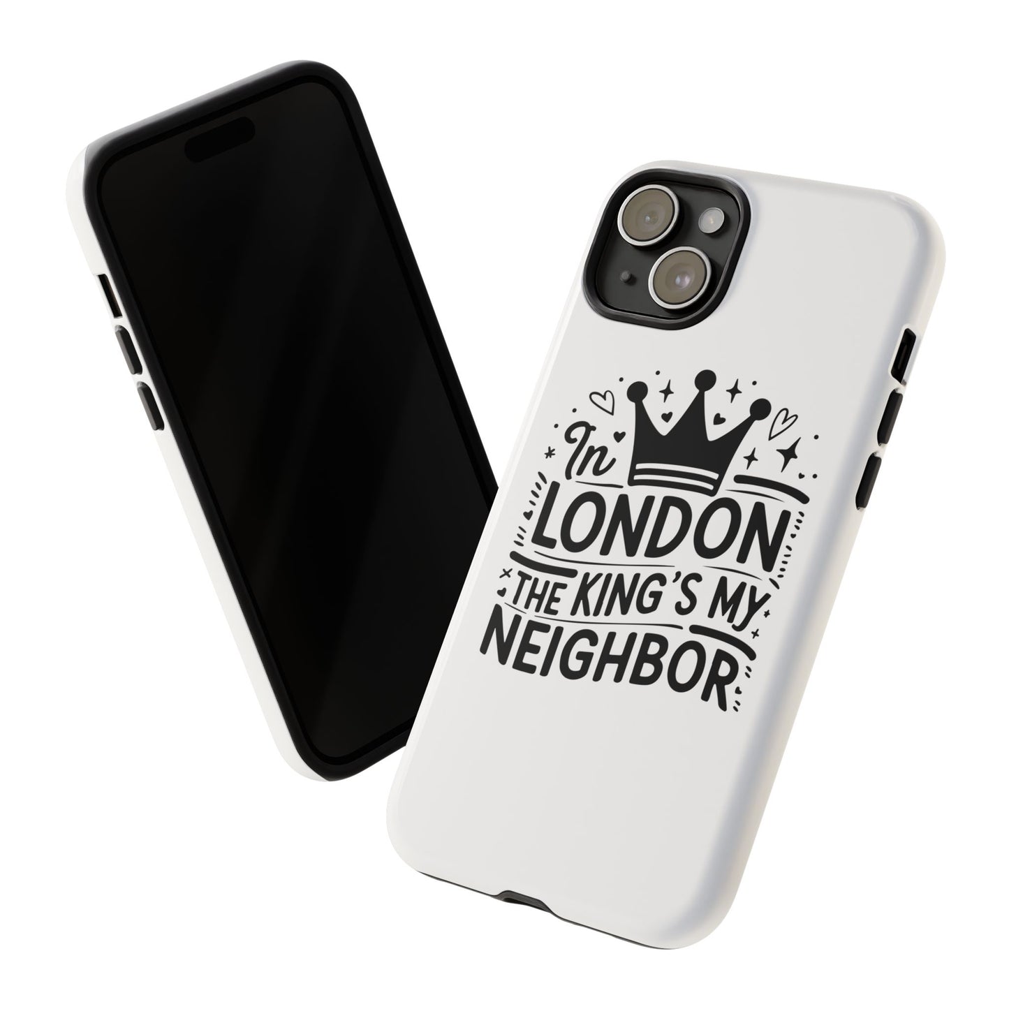 London's Neighbour Phone Case | Royalty Design for Travelers, Gifts for Friends, British Souvenir, Phone Accessory, Stylish Protection