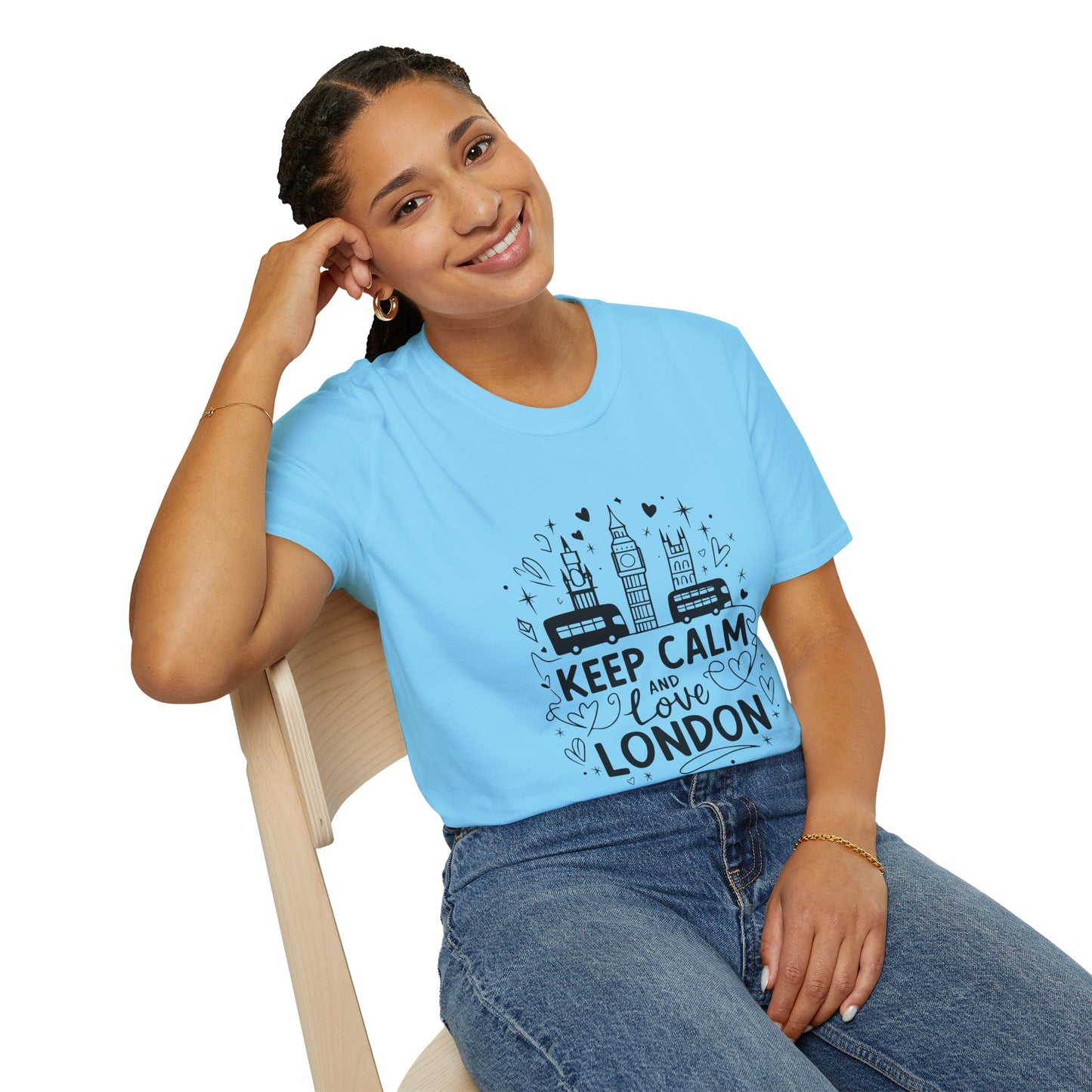 Unisex Softstyle T-Shirt - Keep Calm and Love London