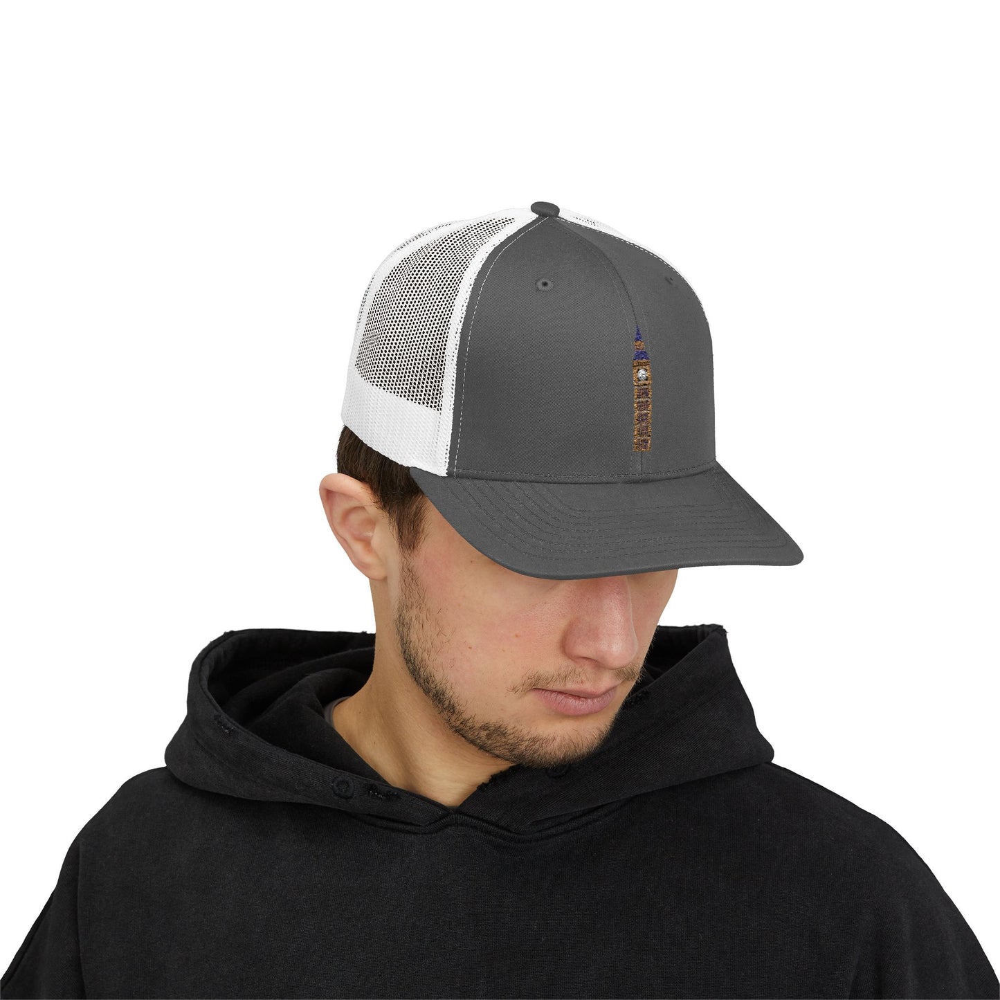 Sparkling Big Ben Snapback Trucker Cap | Trendy Cap for City Lovers, Unique Gift, Casual Style, Perfect for Events & Everyday Wear