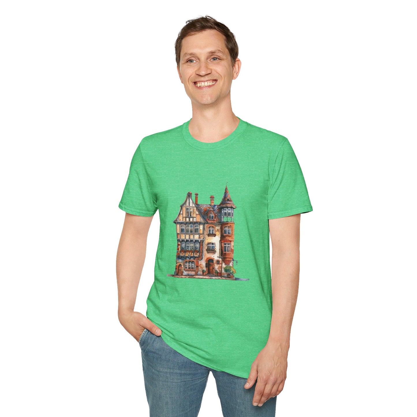 Unisex Softstyle T-Shirt - British Home Sweet Home