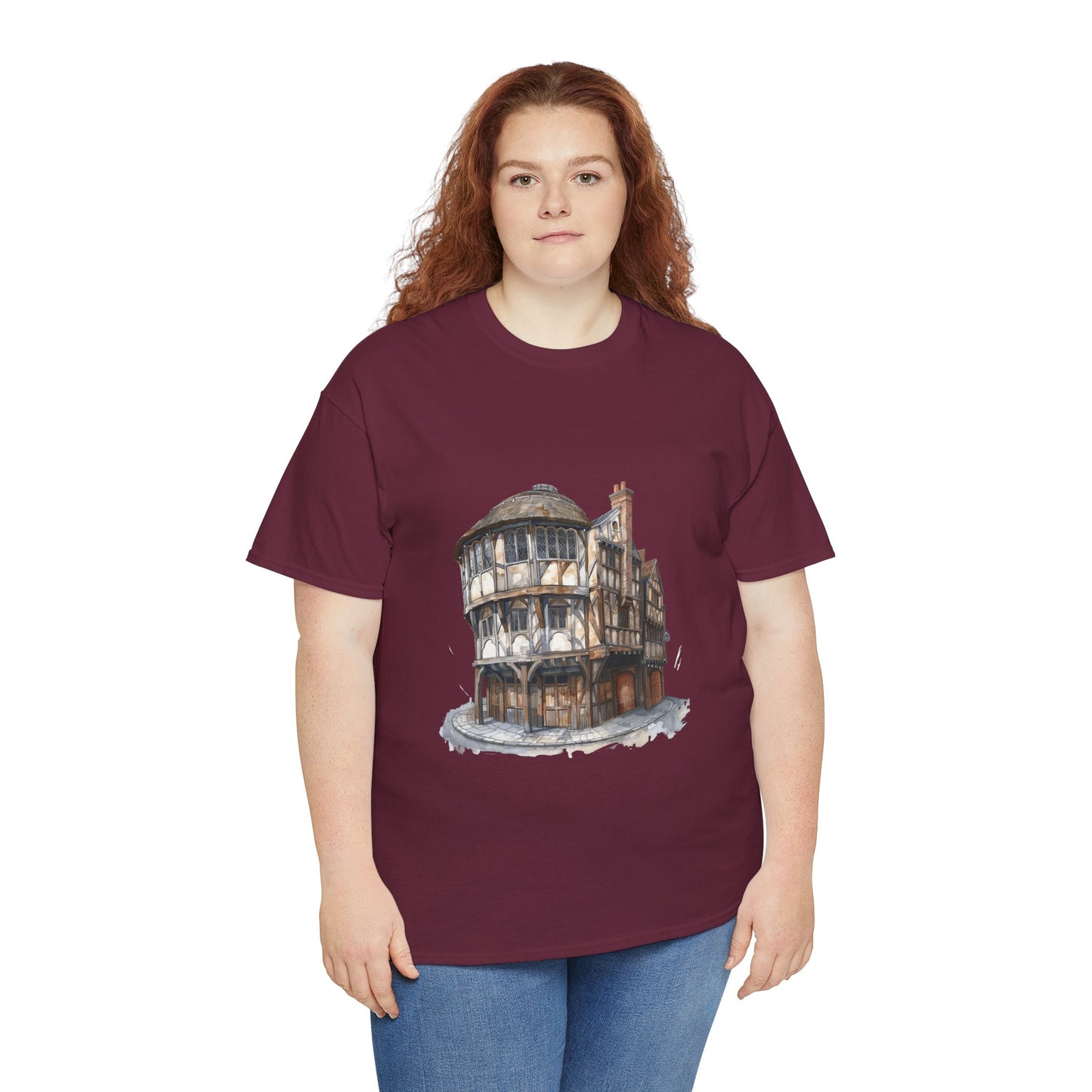 Unisex Heavy Cotton Tee - Pints and Stories - Life at a British Pub