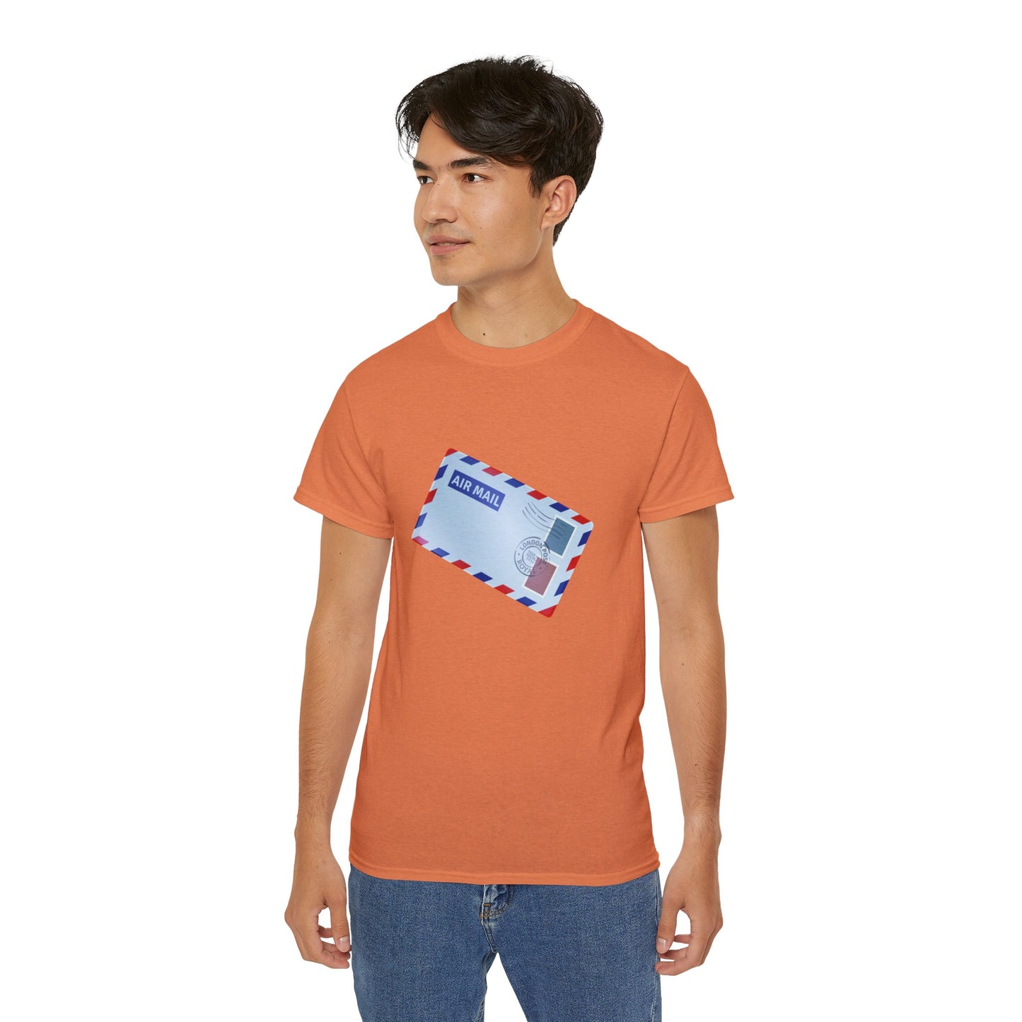 Unisex Ultra Cotton Tee - Vintage British Air Mail