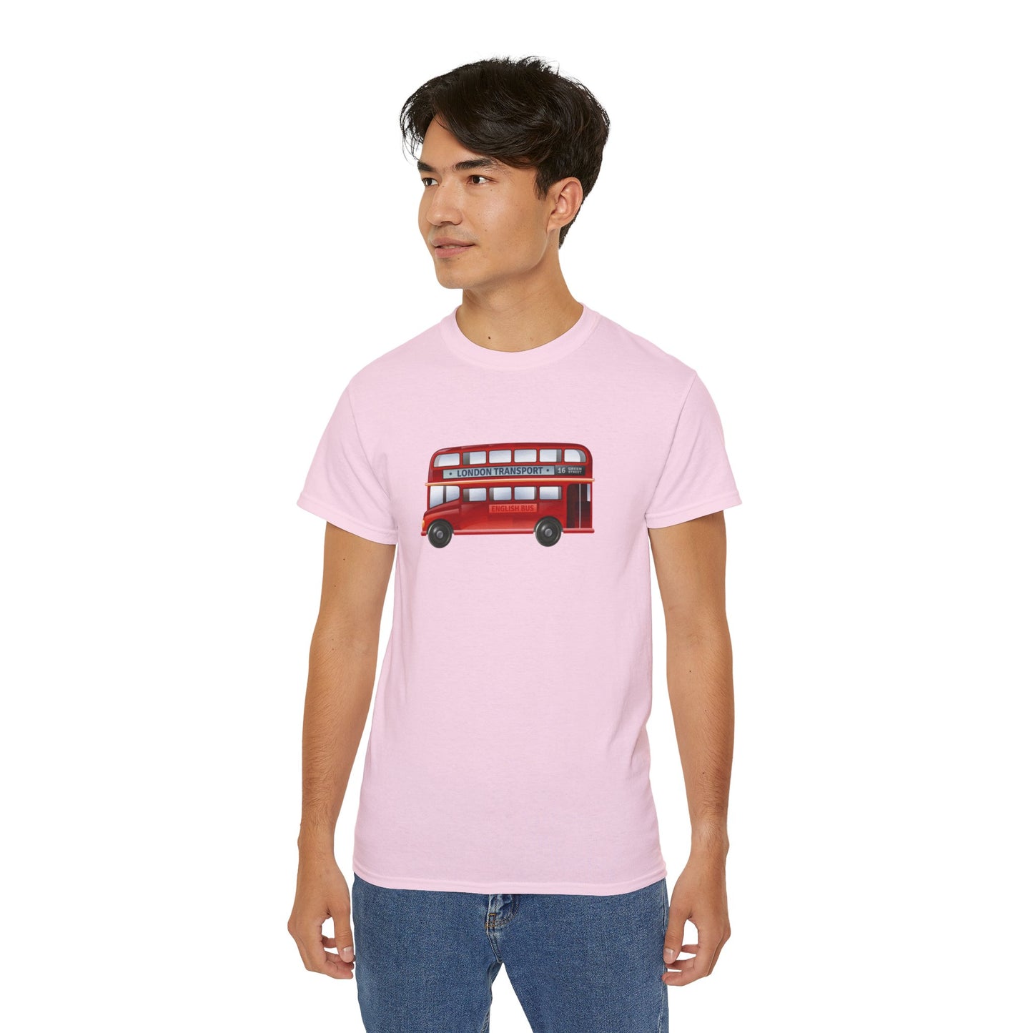 Unisex Ultra Cotton Tee - Traditional London Transport Bus