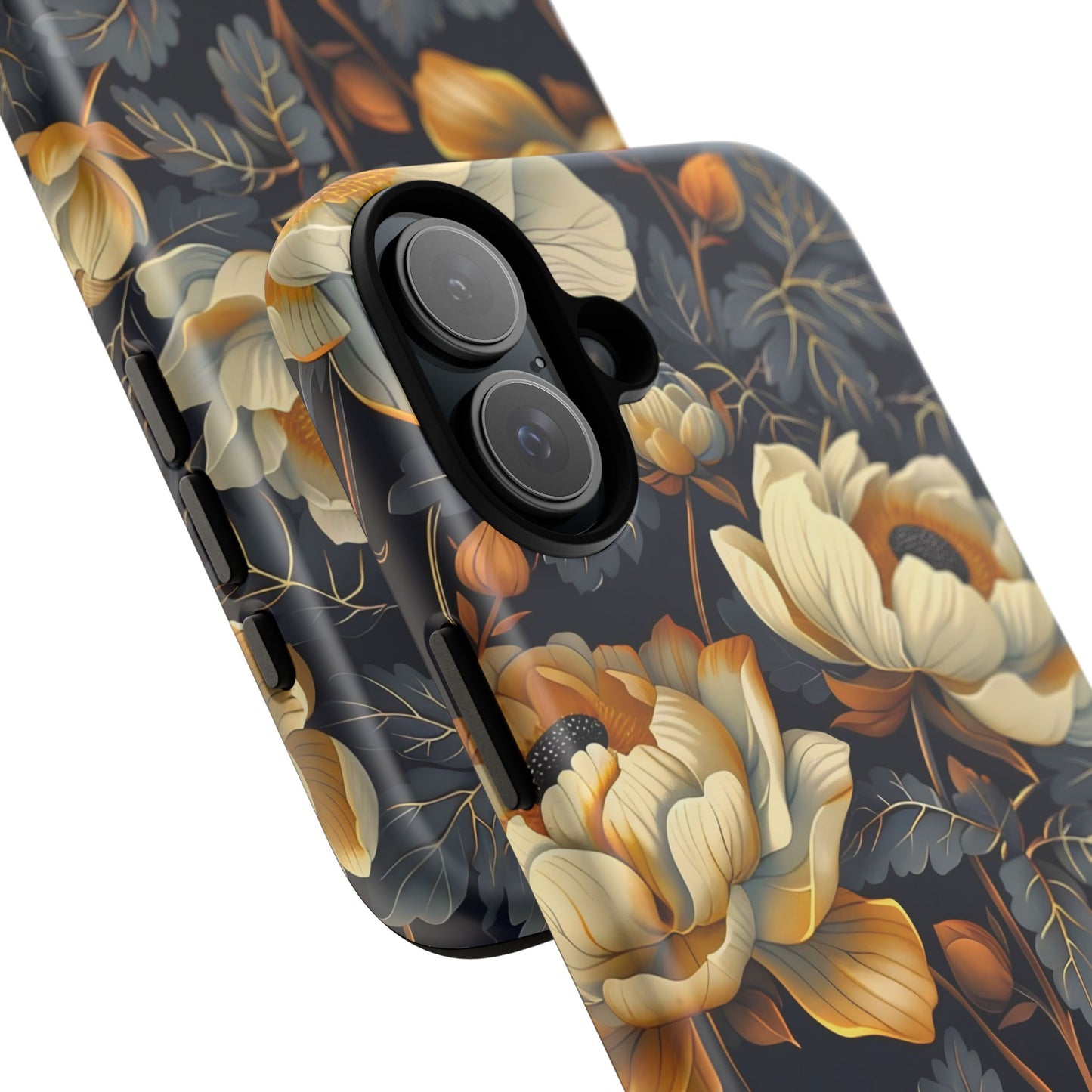 Floral Phone Case - Tough Cases, Stylish Mobile Cover, Flower Design, Holiday Gift, Trendy Accessory, Eco-Friendly Case