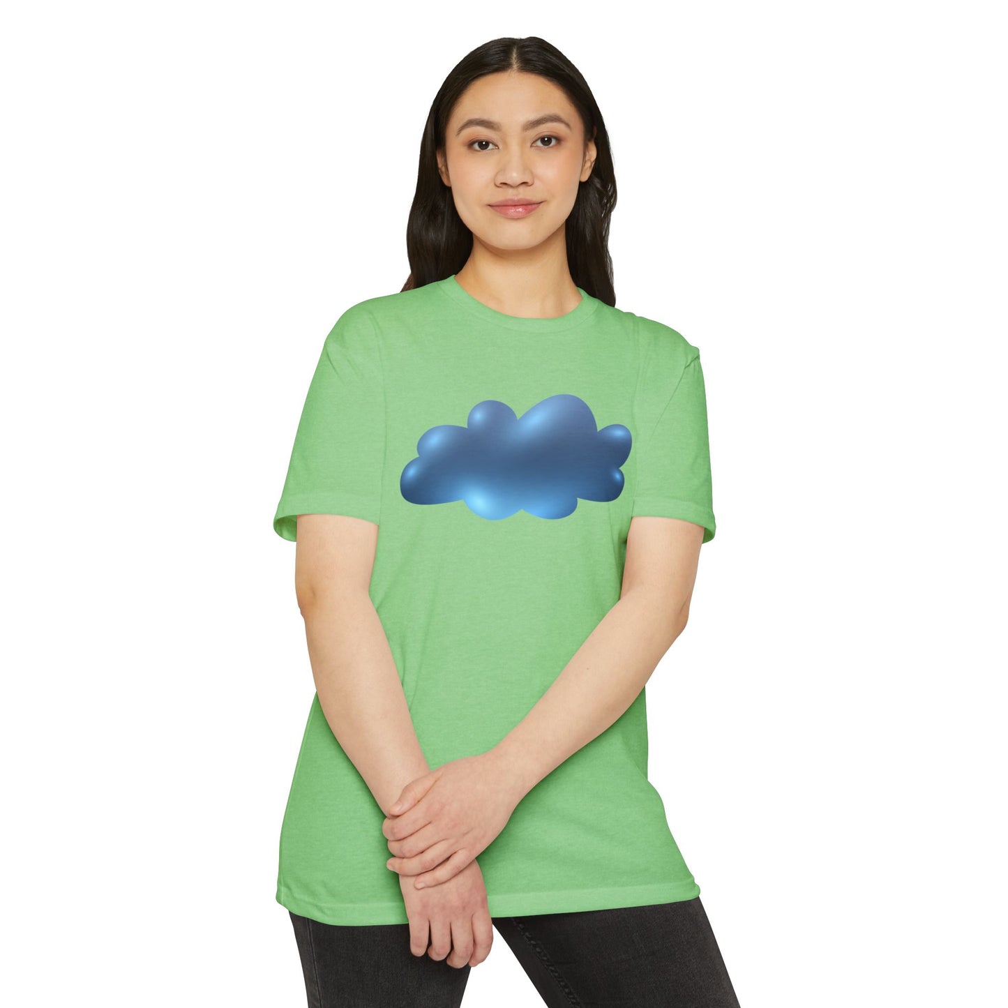 Unisex CVC Jersey T-shirt - Dreamy Cloud Design