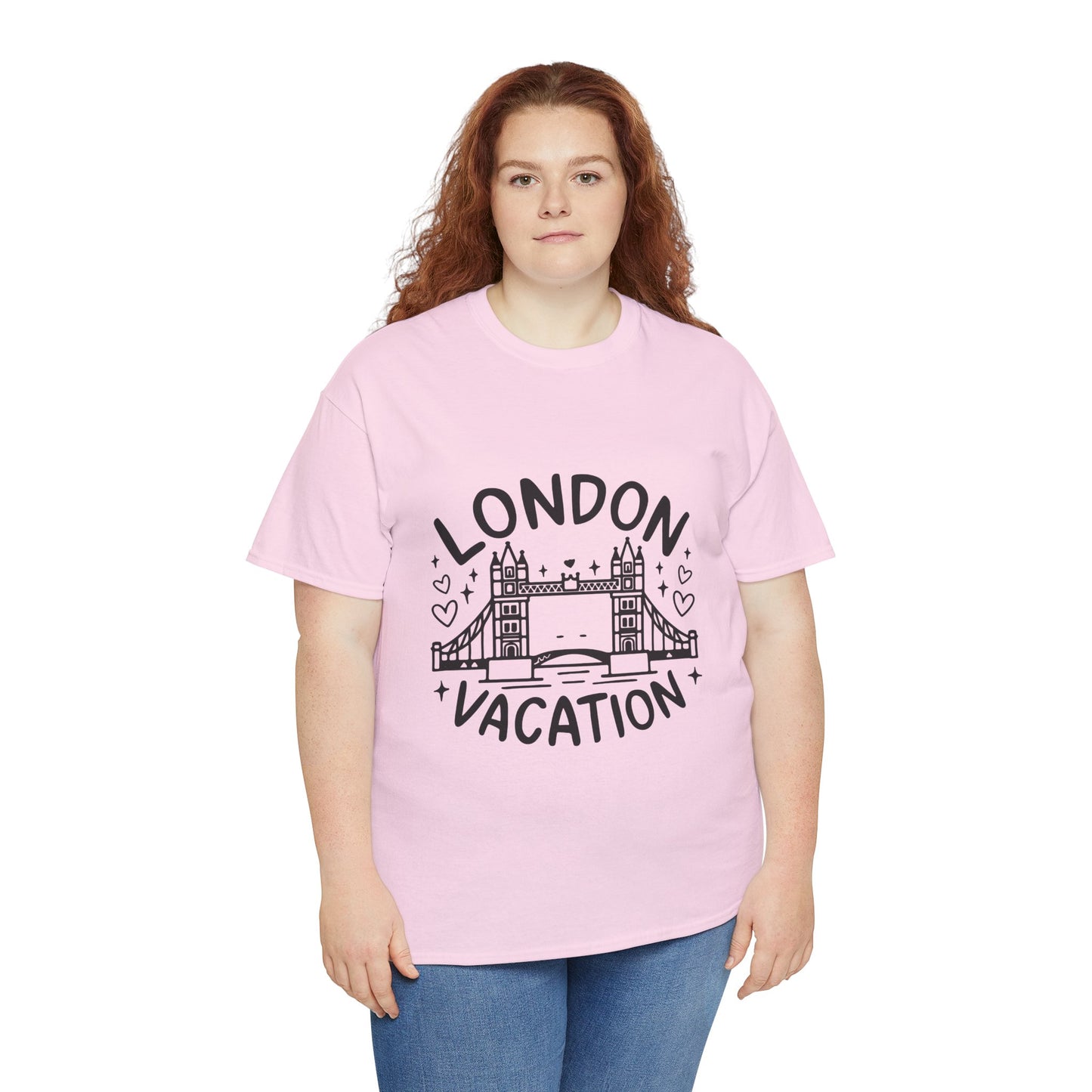 Unisex Heavy Cotton Tee - London's Cozy Vacations