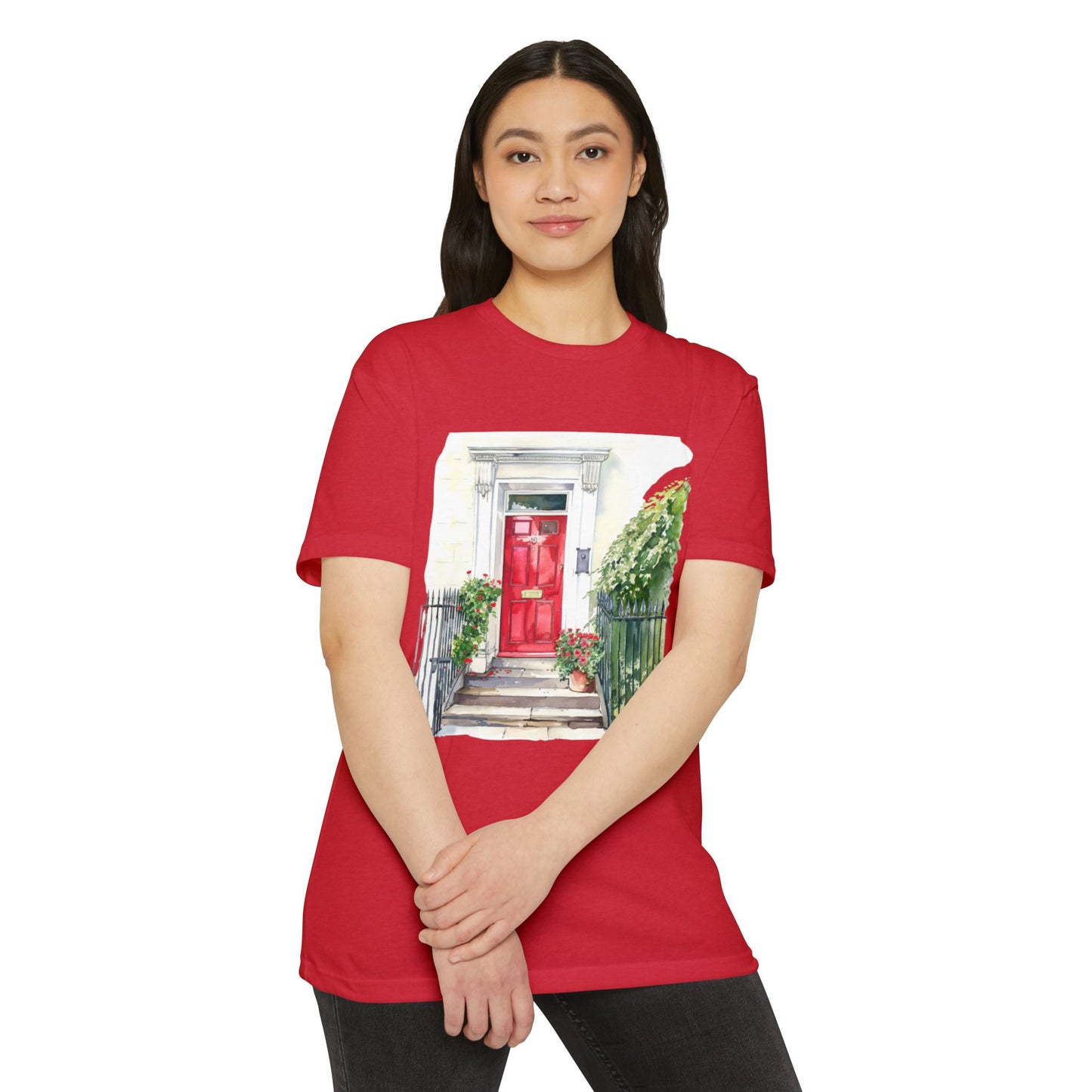 Unisex CVC Jersey T-shirt - Scenic Landscapes and Natural Beauty
