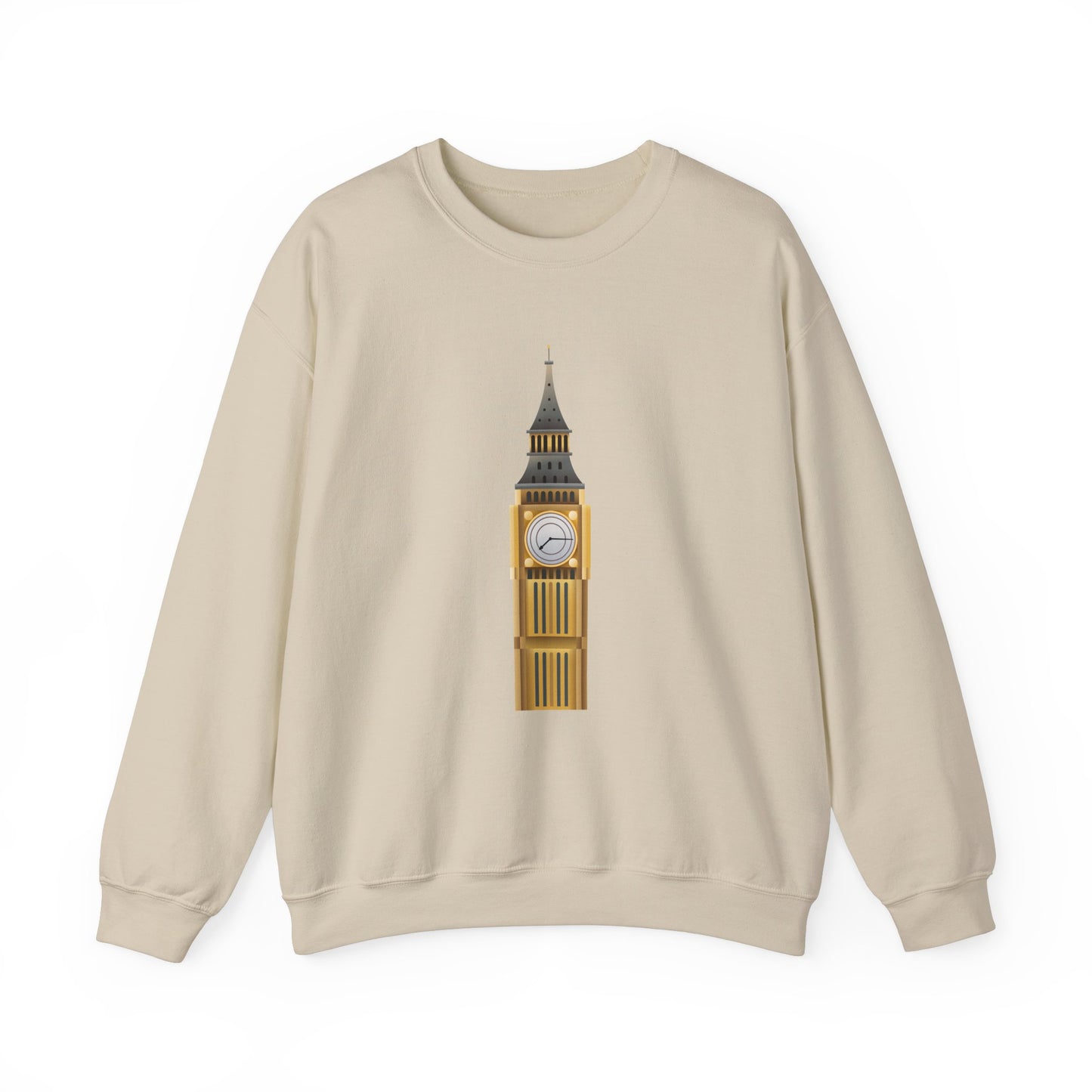 Unisex Heavy Blend™ Crewneck Sweatshirt Classy - Iconic Big Ben Clock Tower