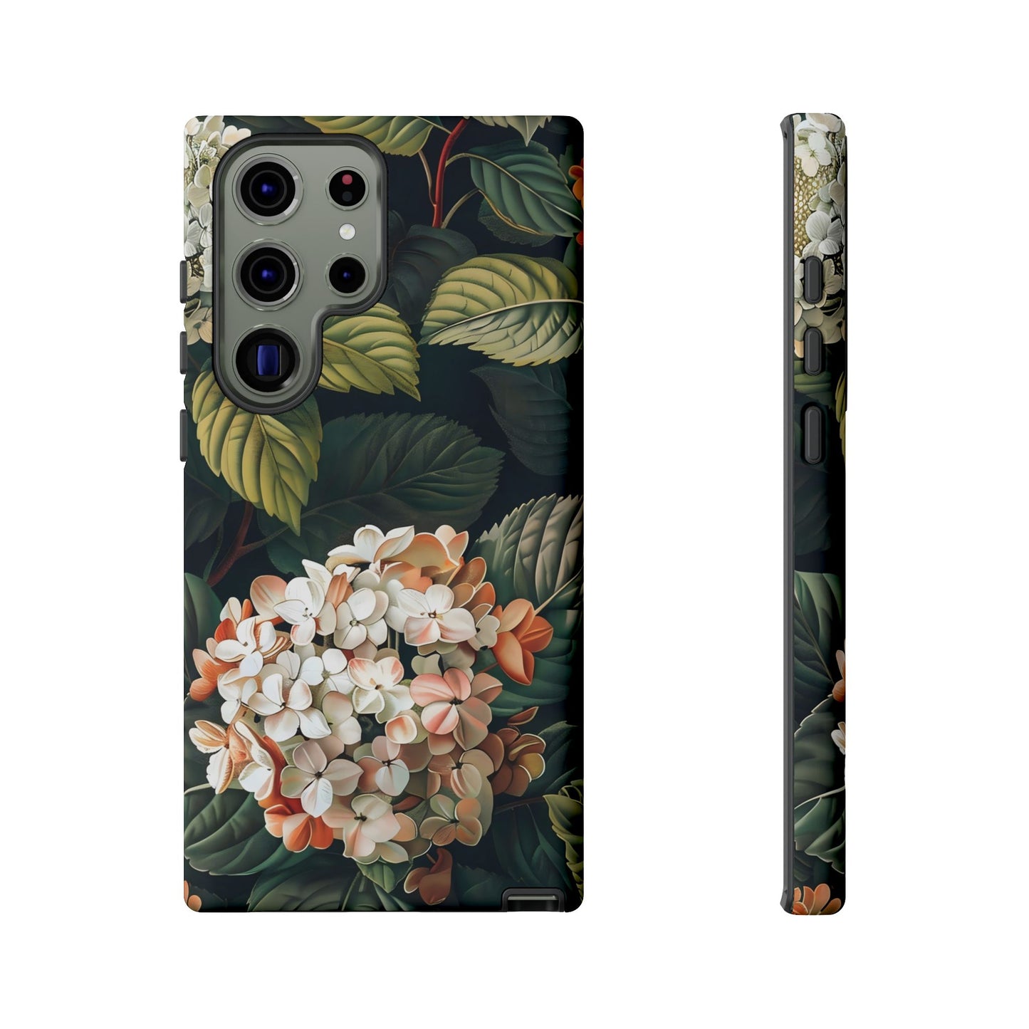 Floral Phone Case - Tough Cases, Nature Lover Gift, Floral Design, Botanical Phone Cover, Stylish Cellphone Accessory, Mother's Day Gift