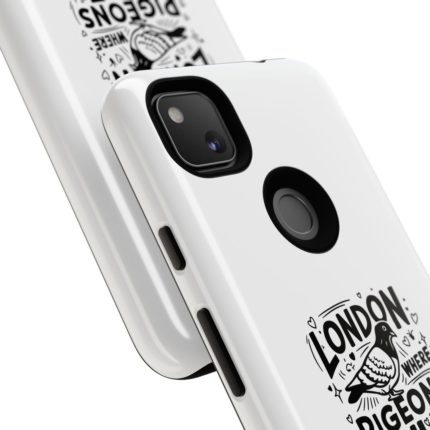 London Pigeons Rule Phone Case – Tough and Stylish Protection for Urban Aficionados