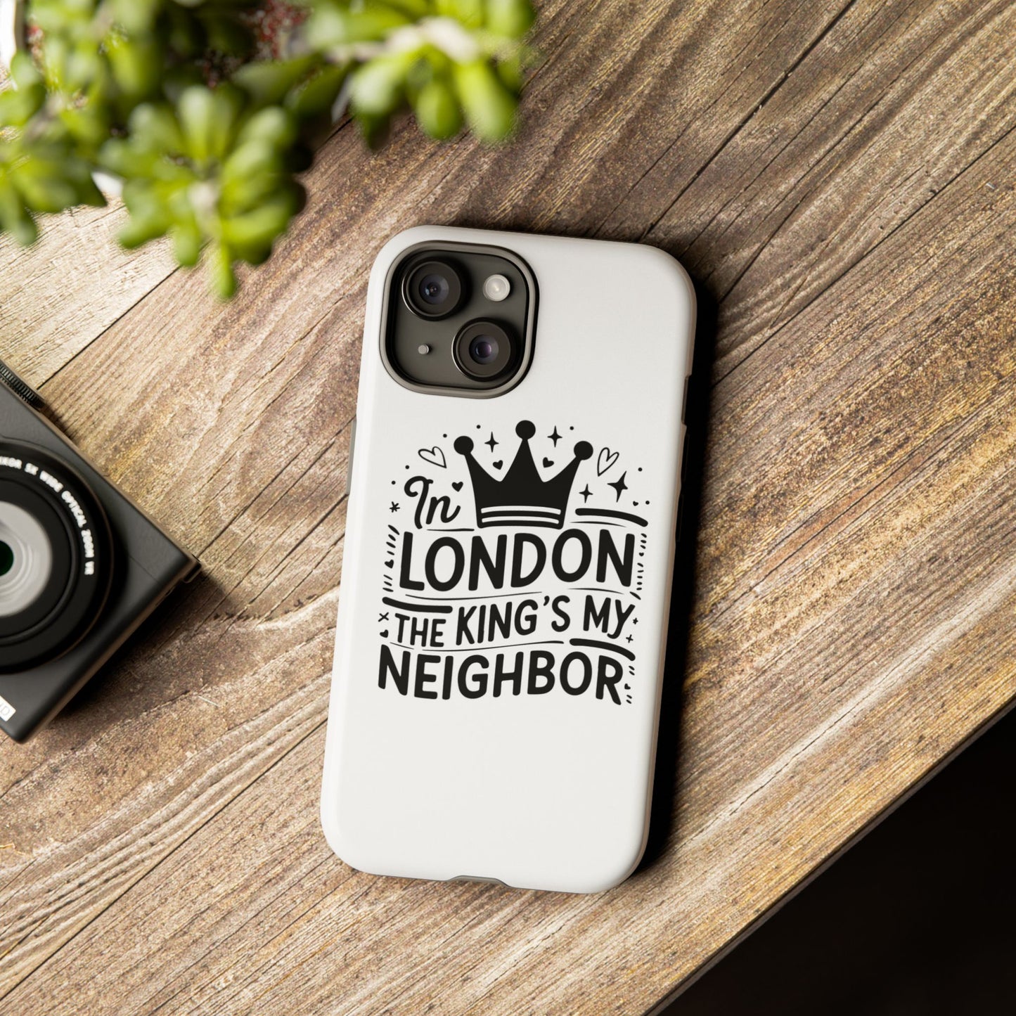 London's Neighbour Phone Case | Royalty Design for Travelers, Gifts for Friends, British Souvenir, Phone Accessory, Stylish Protection