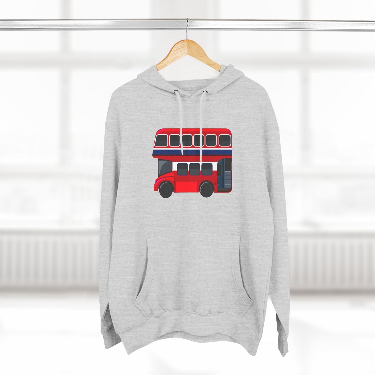 Vintage Car Classy Three-Panel Fleece Hoodie