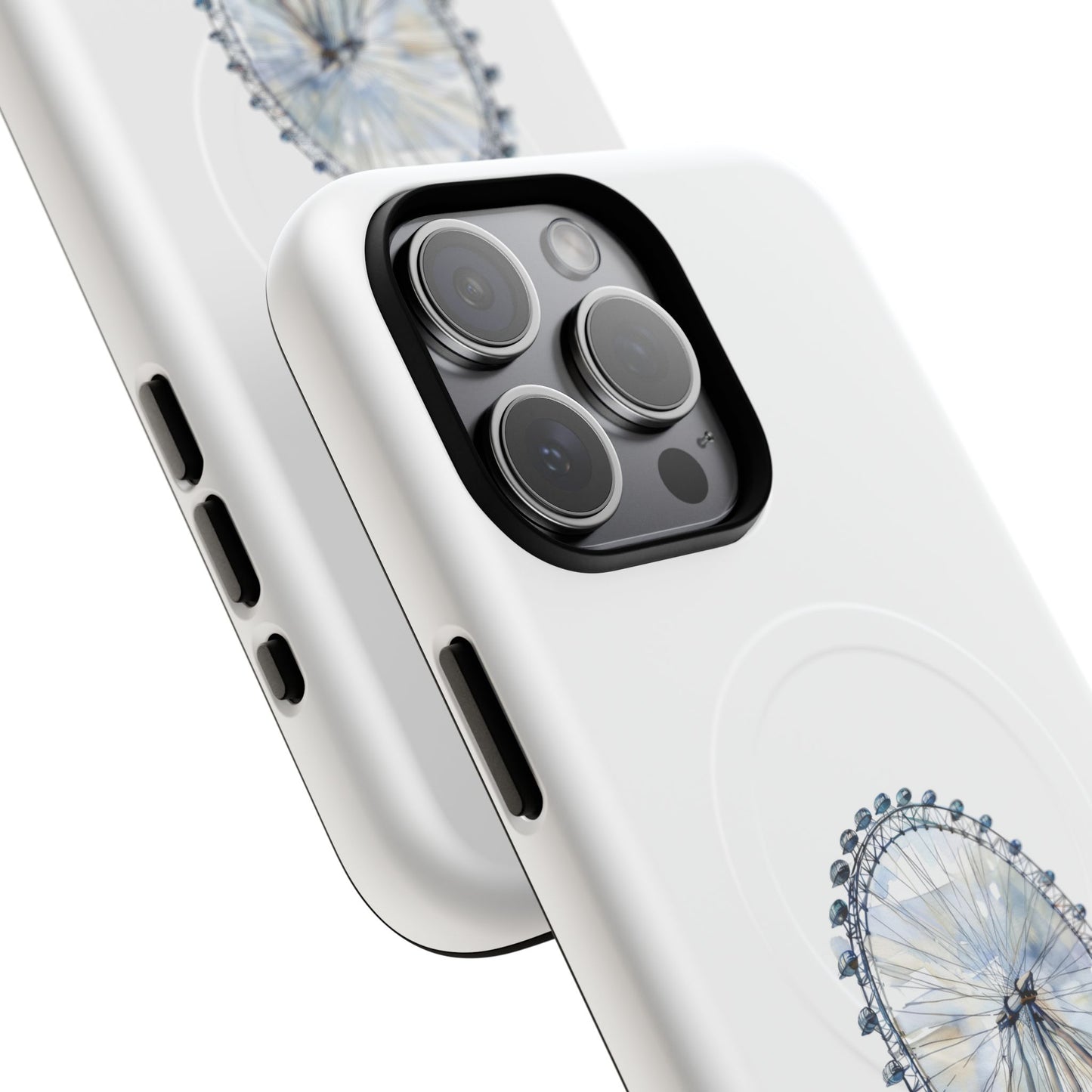 Funky Ferris Wheel Magnetic Case | Tough iPhone Cover, Customized Phone Case, Unique Gift, Festival Accessory, Durable Phone Protection