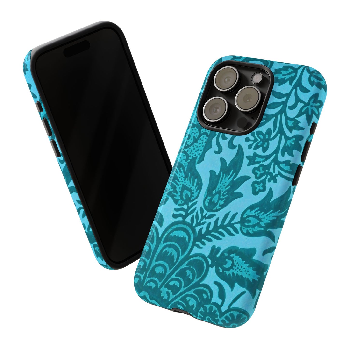 Bohemian Phone Case, Tough Floral Phone Cover, Artistic Phone Protector, Gift for Her, Unique Tech Accessories