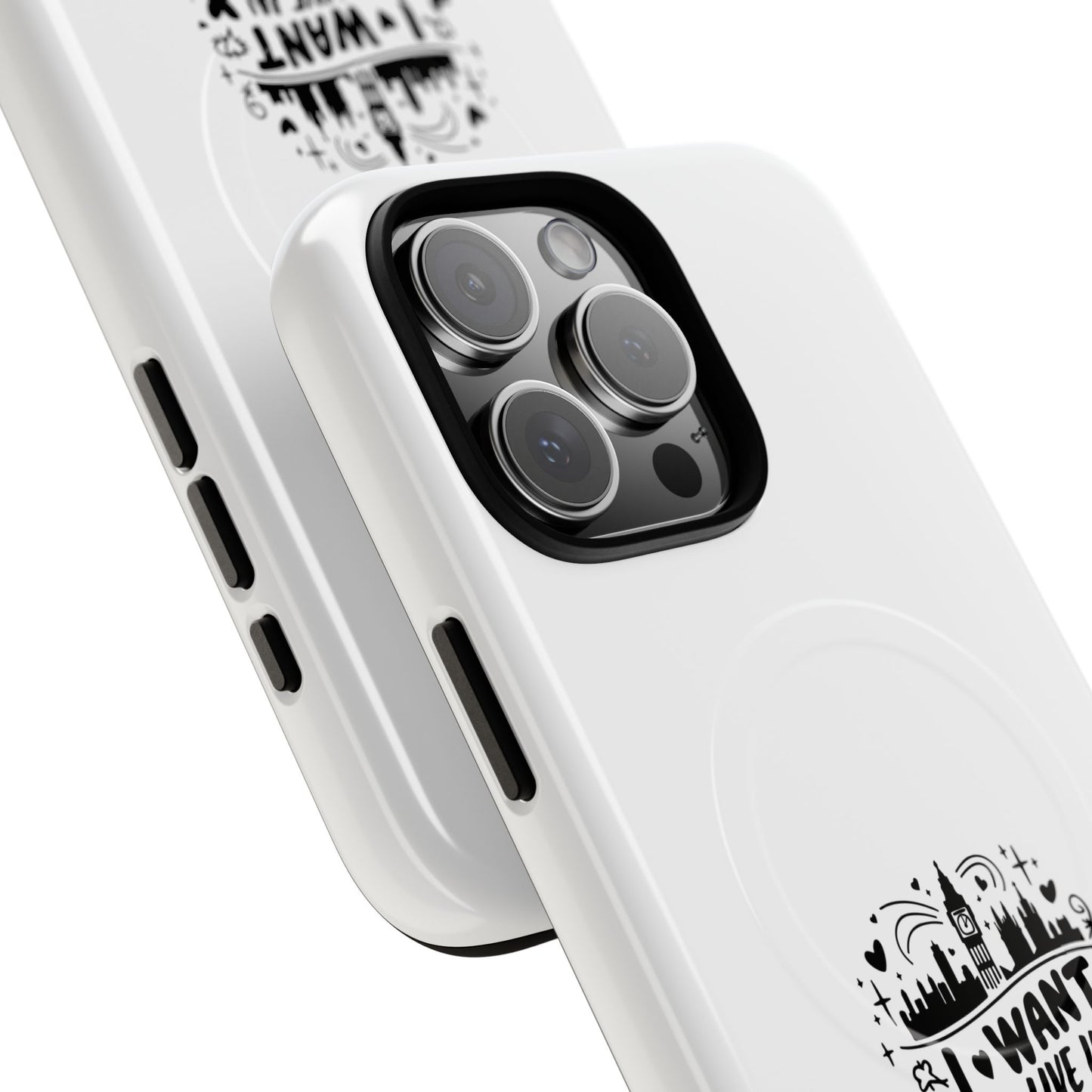 London Dream Tough Magnetic Phone Case, Chic Phone Cover, Ideal Gift for London Lovers, Functional Phone Accessory, Stylish Tech Gear