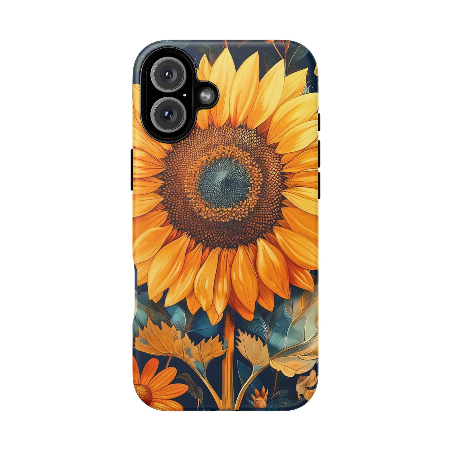 Sunflower Phone Case - Floral Design for Nature Lovers, Cute Spring Accessory, Gift for Her, Eco-Friendly Cover