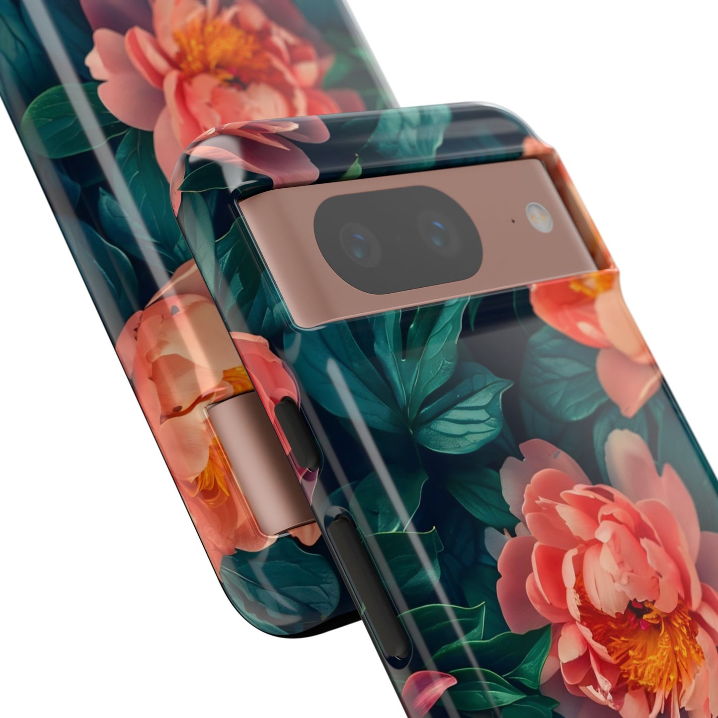 Floral Phone Case - Tough Cases, Flower Design, Botanical Art, Phone Accessory, Gift for Her, Nature Lovers