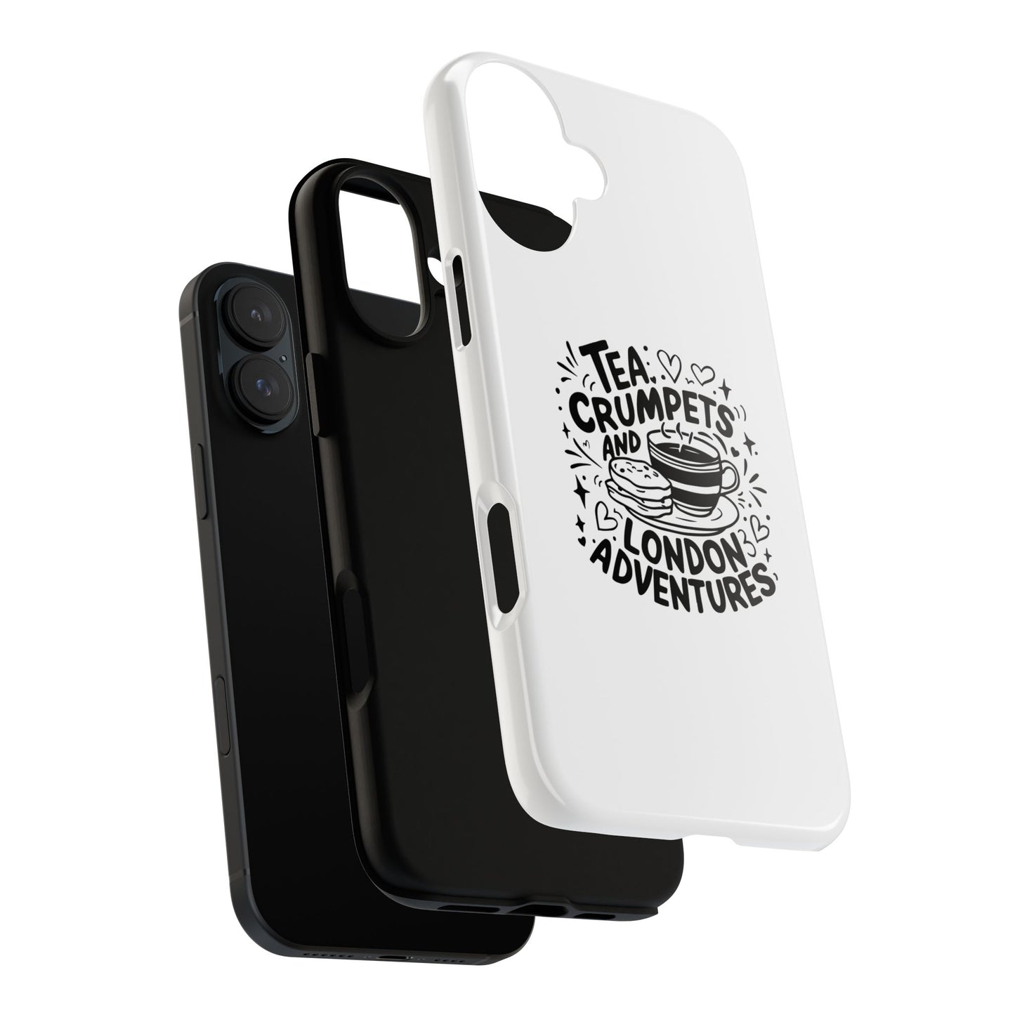 London Adventures Phone Case - Tea & Crumpets Design