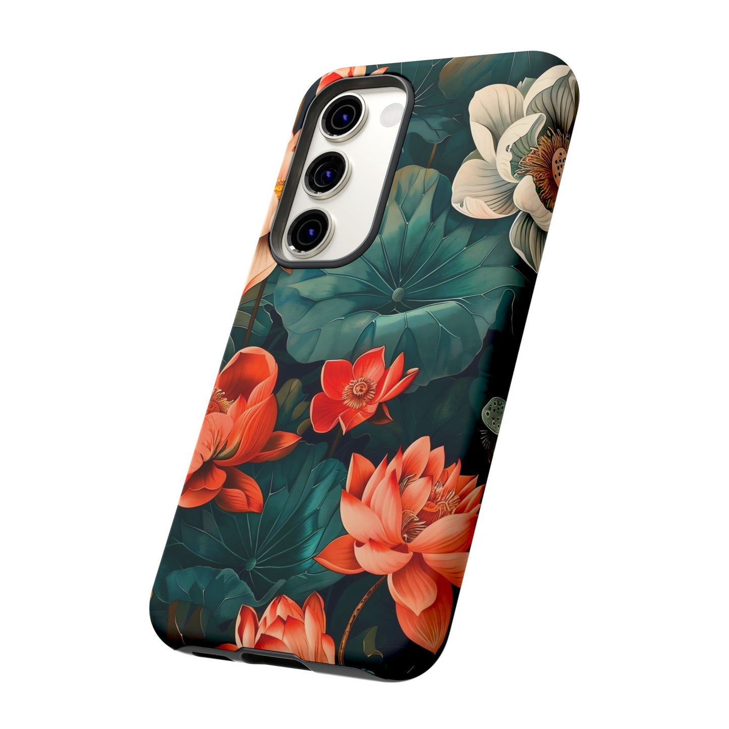 Flower Phone Case, Floral Phone Cover, Tough Case for Floral Lovers, Gift for Her, Stylish Tech Accessories