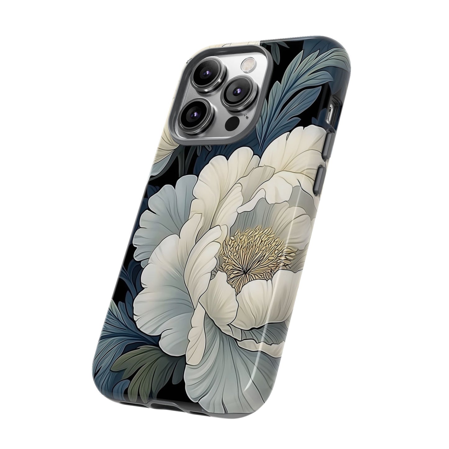 Floral Phone Case - Elegant Tough Cases for Nature Lovers, Stylish Protective Cover for Gifts, Birthdays, Mom's Day, Floral Design