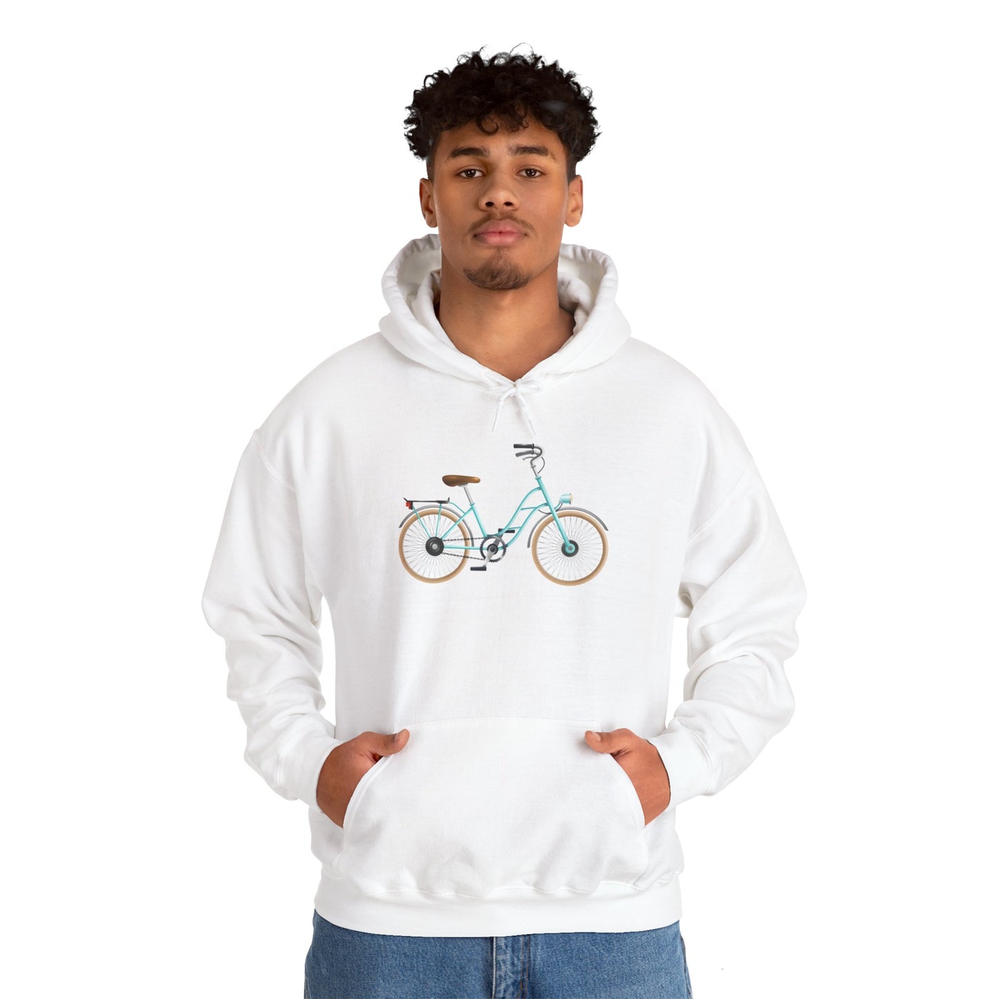 Unisex Heavy Blend™ Hooded Sweatshirt - Classic Bicycle