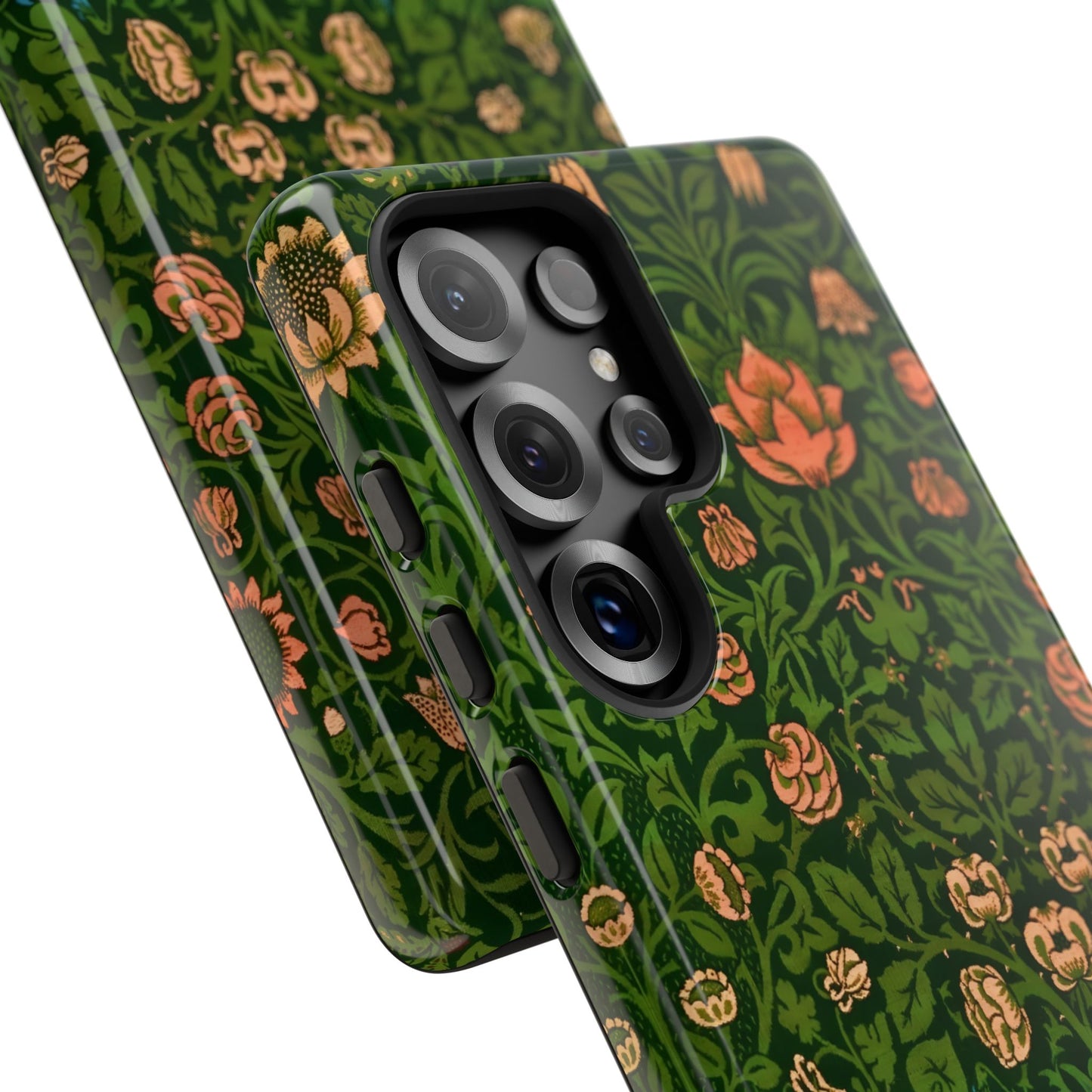 Crimson Leaf Whirl – Phone Case - Tough Cases