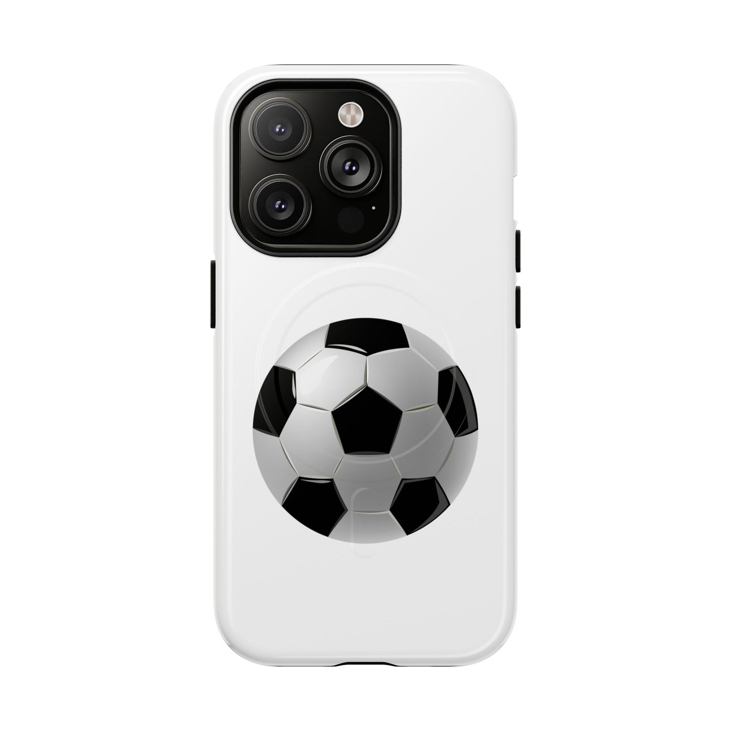 Durable Soccer Phone Case for Sports Lovers, Magnetic Phone Cover, Gift for Athletes, Soccer Fan Accessory, Sports Team Merchandise