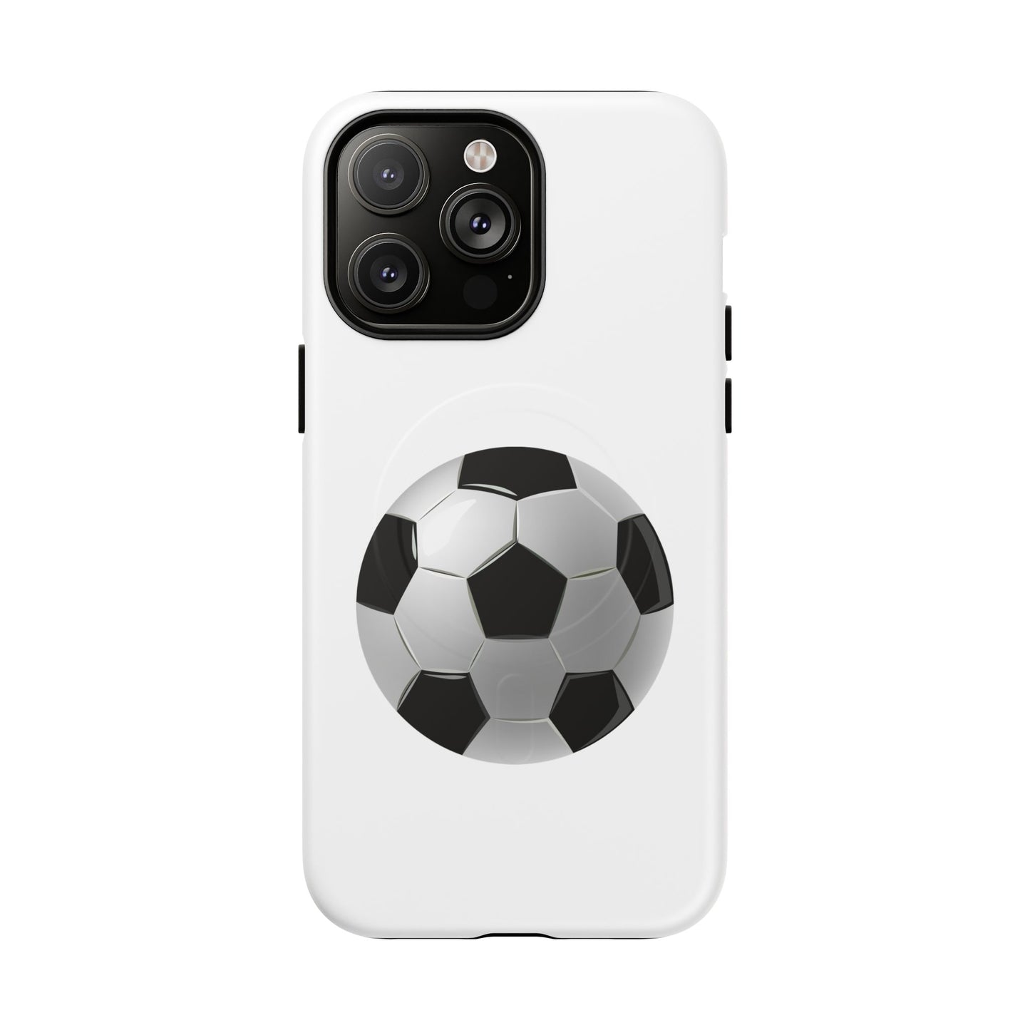 Durable Soccer Phone Case for Sports Lovers, Magnetic Phone Cover, Gift for Athletes, Soccer Fan Accessory, Sports Team Merchandise