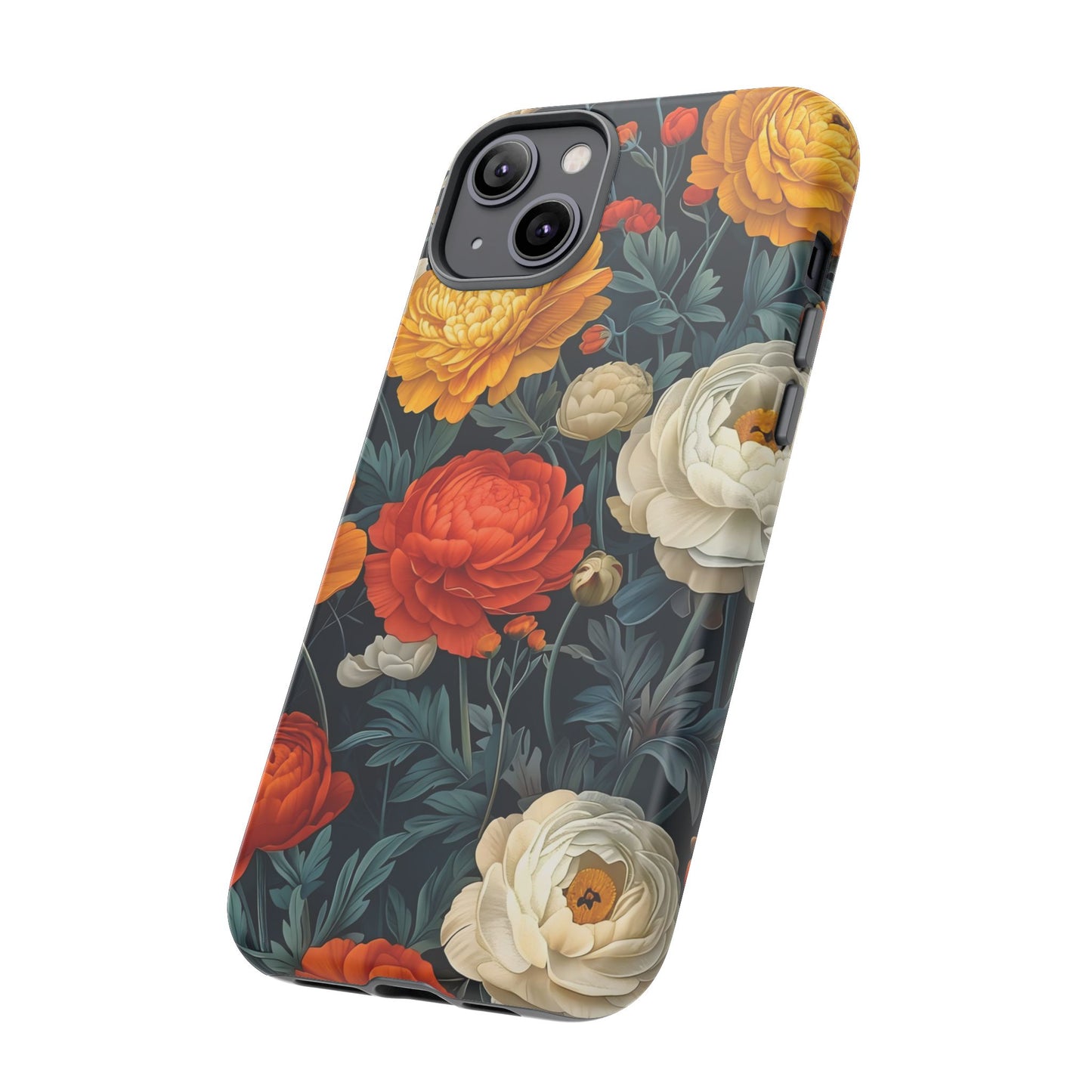 Floral Tough Case for Phones | Durable Floral Phone Cover, Boho Chic, Unique Gift for Her, Phone Protection, Flower Design
