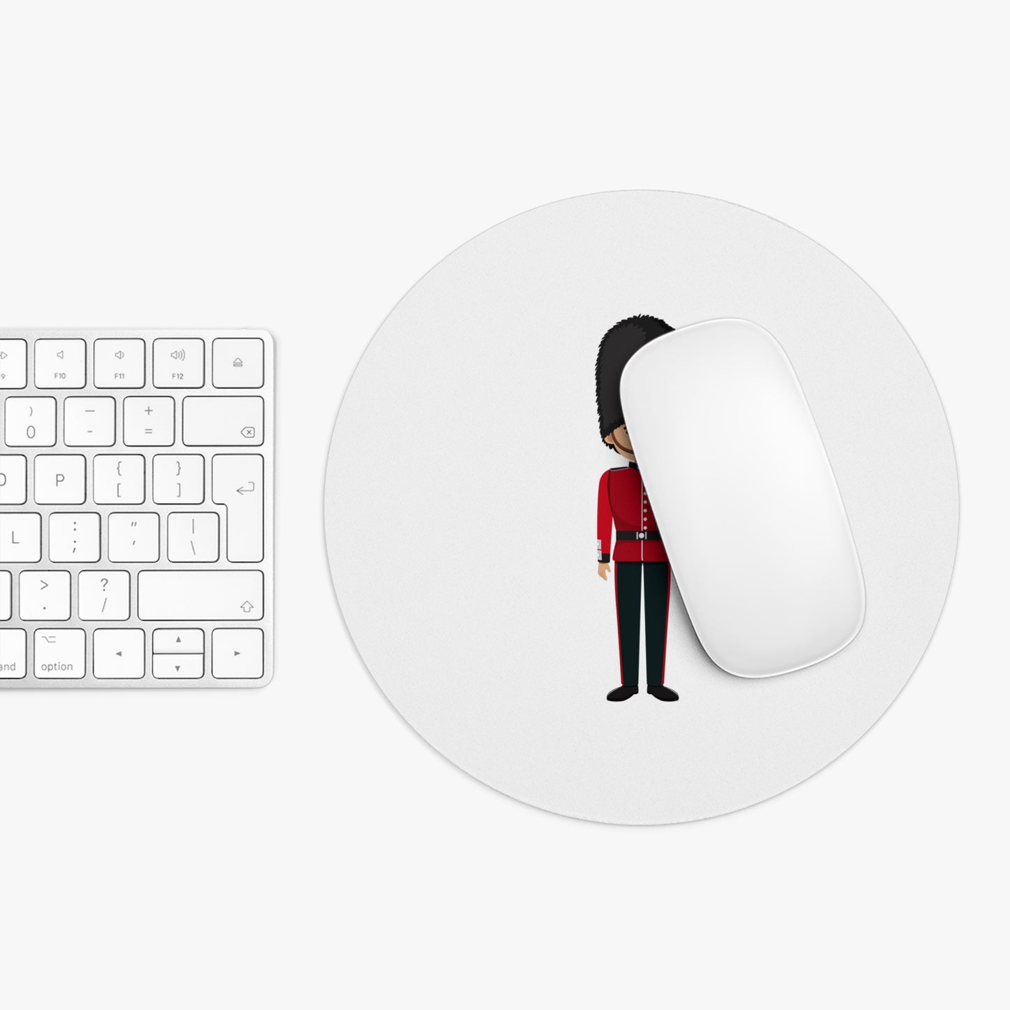 Animated Guard Mouse Pad - Fun Desk Accessory, Office Gift, Gamer Pad, Home Decor, British Theme