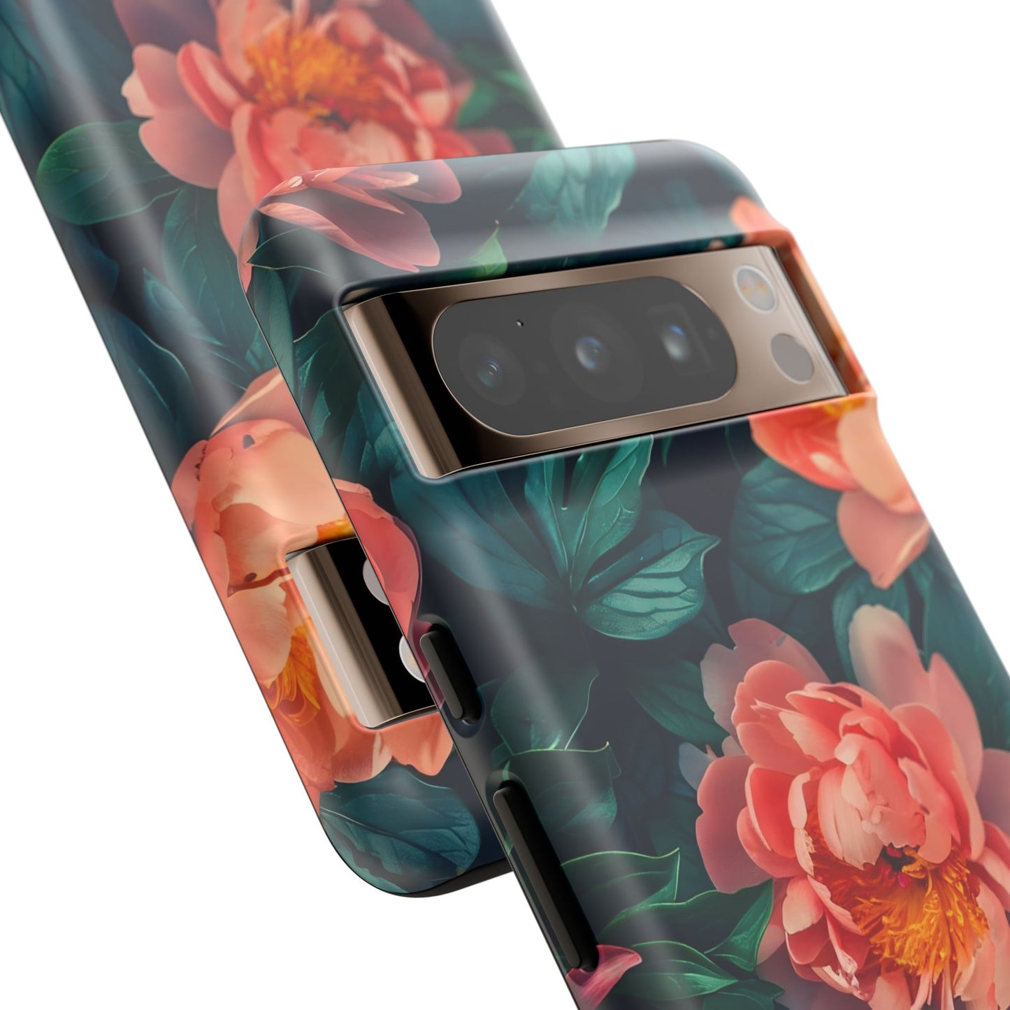 Floral Phone Case - Tough Cases, Flower Design, Botanical Art, Phone Accessory, Gift for Her, Nature Lovers