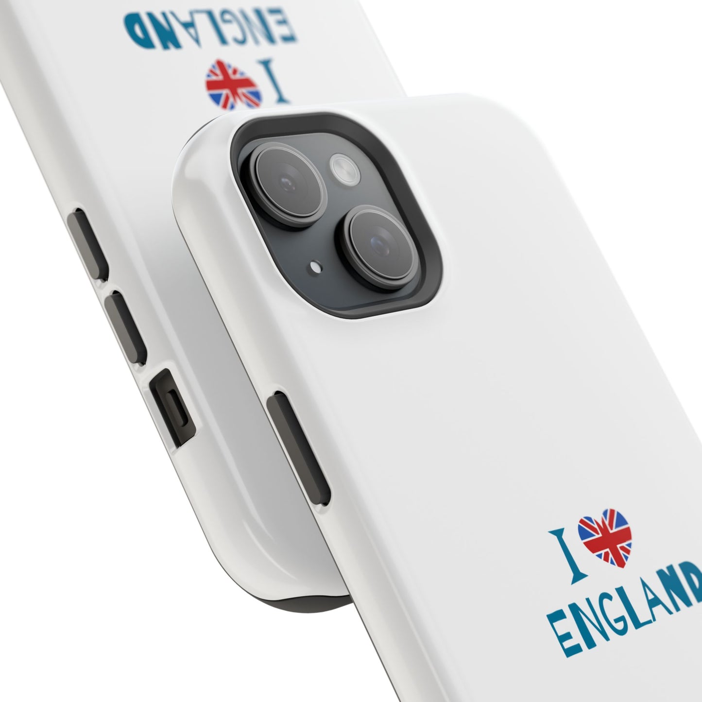 I Love England Magnetic Tough Cases, Phone Cover, Gift for Travelers, Souvenir, England Pride, Durable Phone Protection