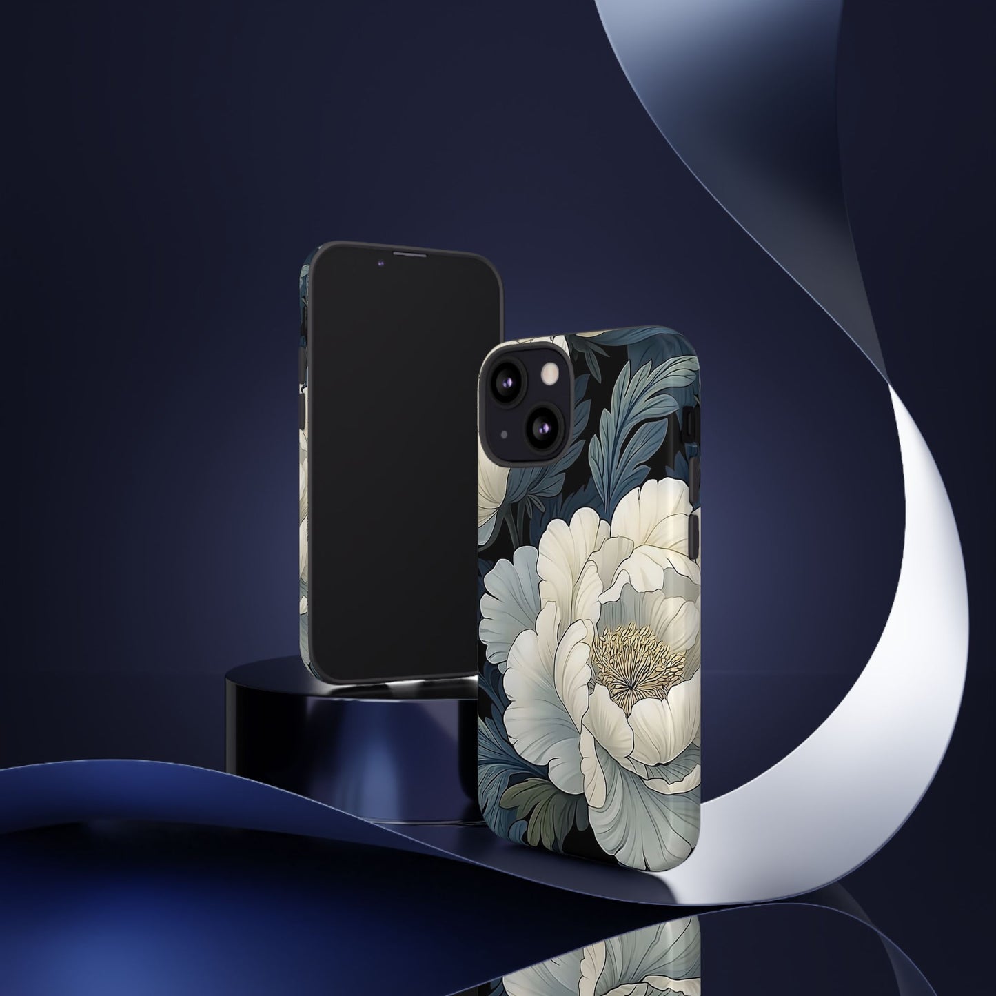 Floral Phone Case - Elegant Tough Cases for Nature Lovers, Stylish Protective Cover for Gifts, Birthdays, Mom's Day, Floral Design